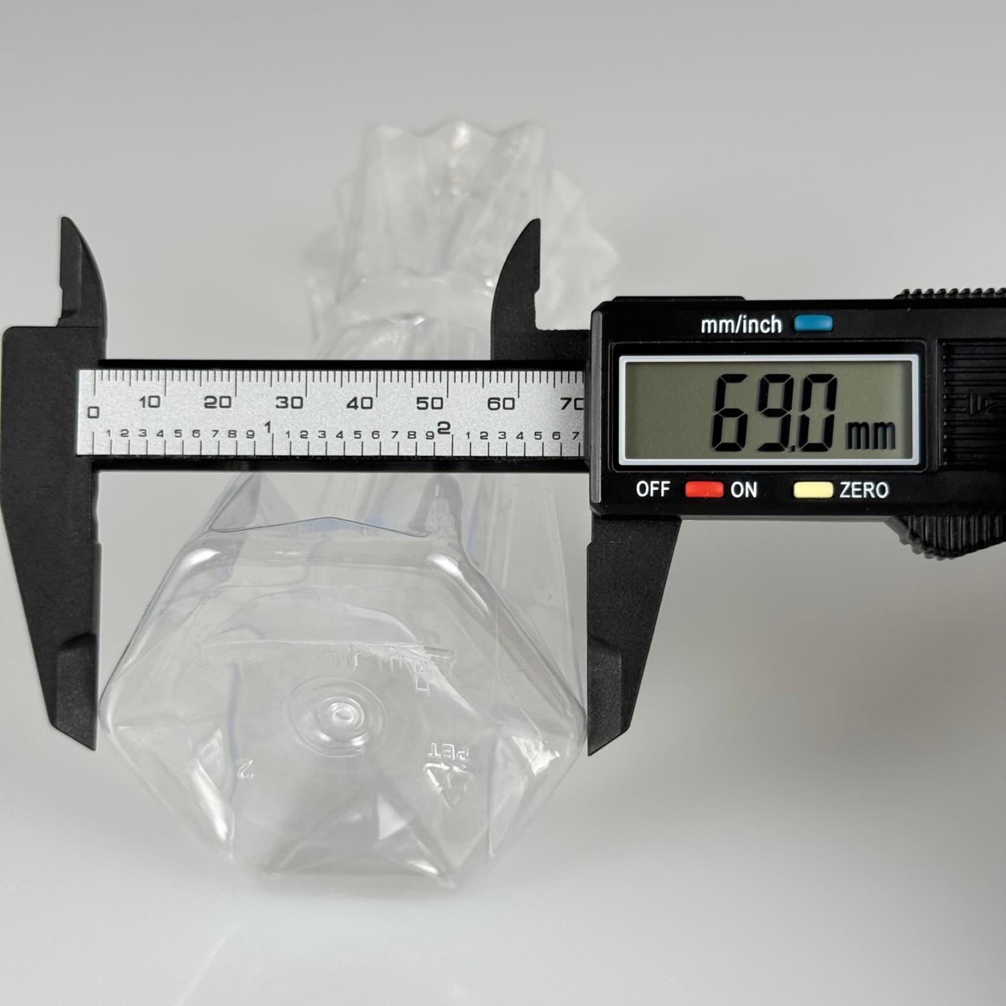 300 CC ELMAS MODEL PET ŞİŞE - 24 AĞIZ (27 GR) + KÖPÜK CONTALI SİYAH METAL ALÜMİNYUM KAPAK - 300 ML PET ŞİŞE