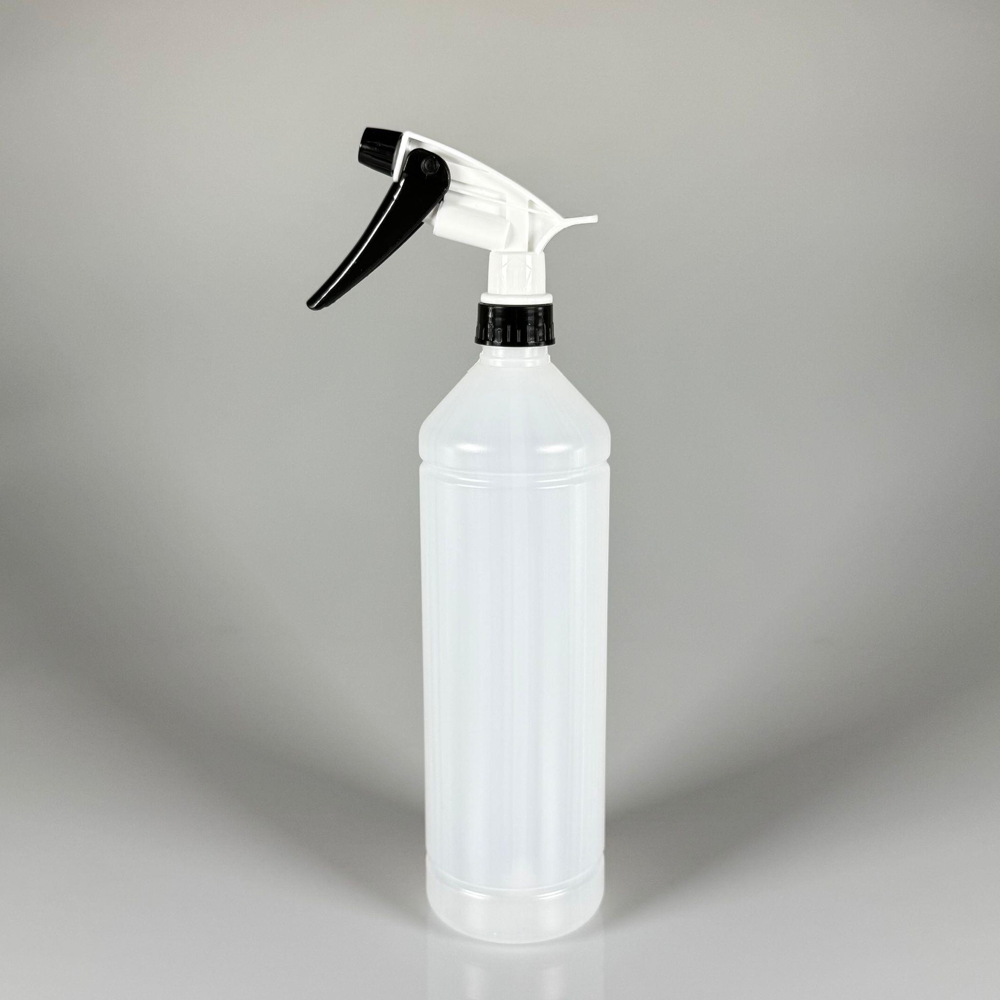 1000 CC TİNER ŞİŞESİ - BÜYÜK SİYAH BEYAZ DOZAJLI KİMYASALA DAYANIKLI TRİGER TETİK SPREYLİ - 1000 ML KİMYASALA DAYANIKLI PLASTİK ŞİŞE - 1 LT POLİETİLEN ŞİŞE - UZUN OTO TEMİZLİK ŞİŞESİ