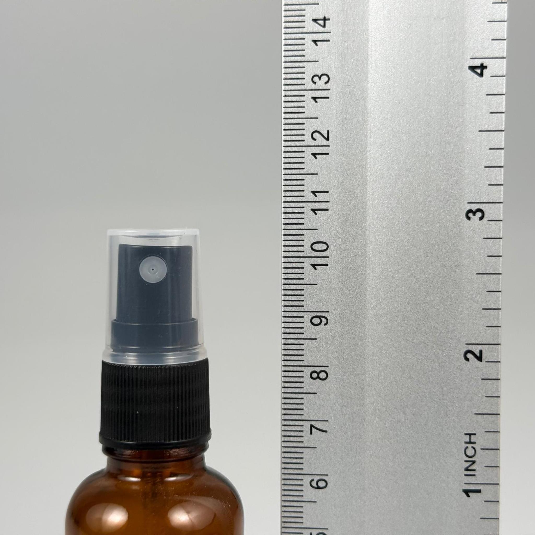 30 CC AMBER CAM ŞİŞE SİYAH SPREYLİ TAKIM - 30 ML SPREYLİ ŞİŞE
