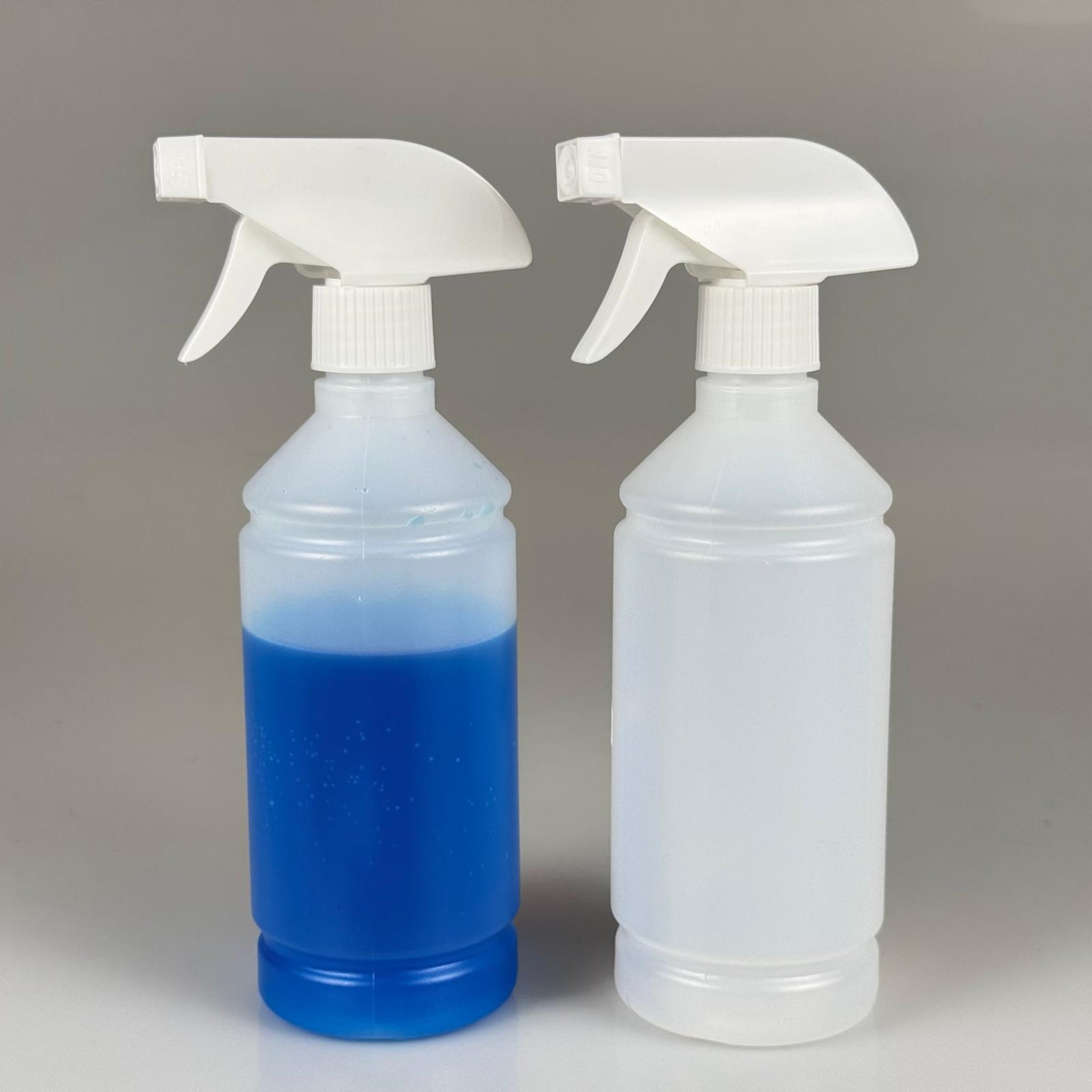 500 CC TİNER ŞİŞESİ - BEYAZ  TRİGER TETİK SPREYLİ - 500 ML KİMYASALA DAYANIKLI PLASTİK ŞİŞE - 0,5 LT POLİETİLEN ŞİŞE