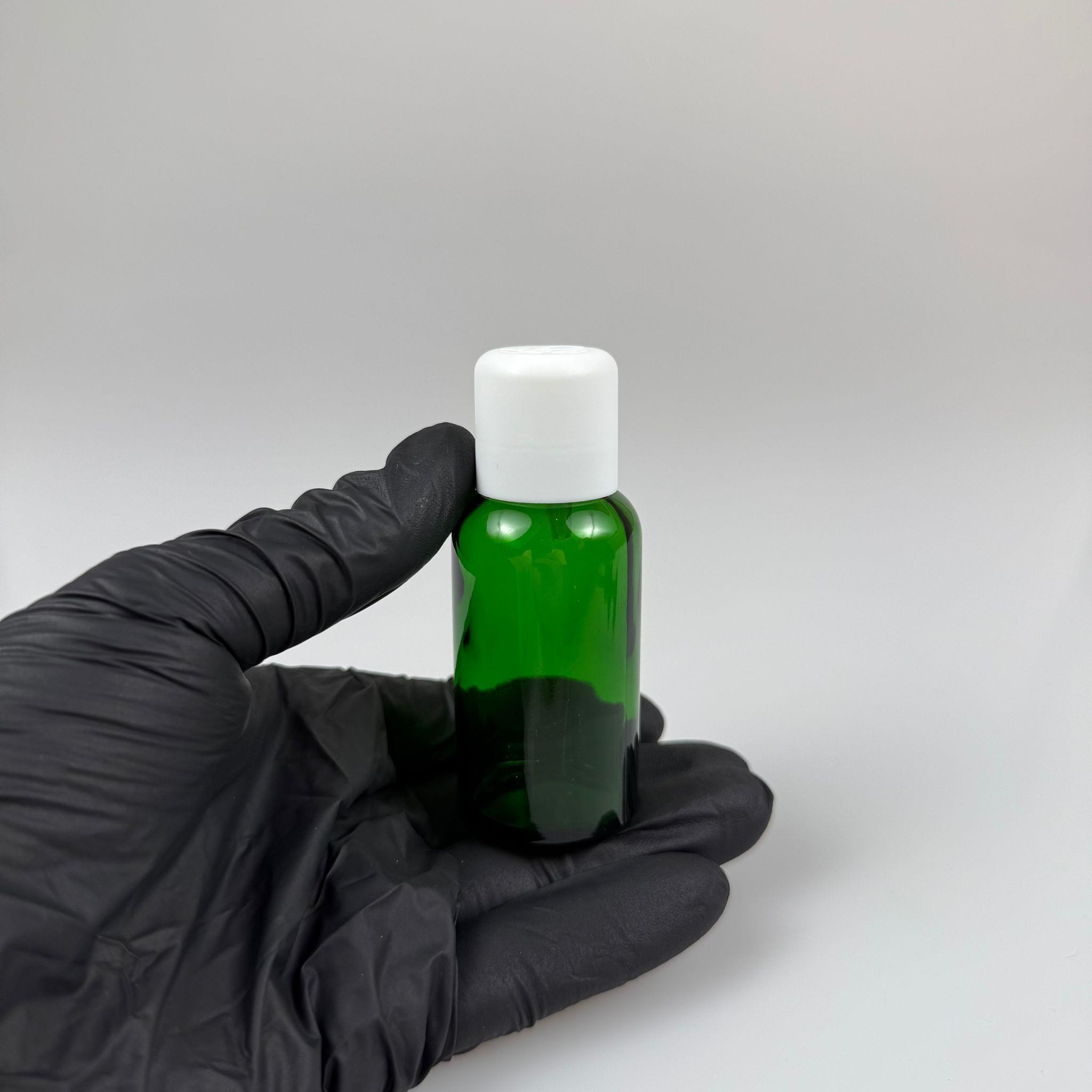 30 CC YEŞİL CAM ŞİŞE + İÇTEN DAMLALIKLI ÇOCUK KİLİTLİ BEYAZ KAPAK - YEŞİL 30 ML KİLİT KAPAKLI DAMLATMALI ŞİŞE
