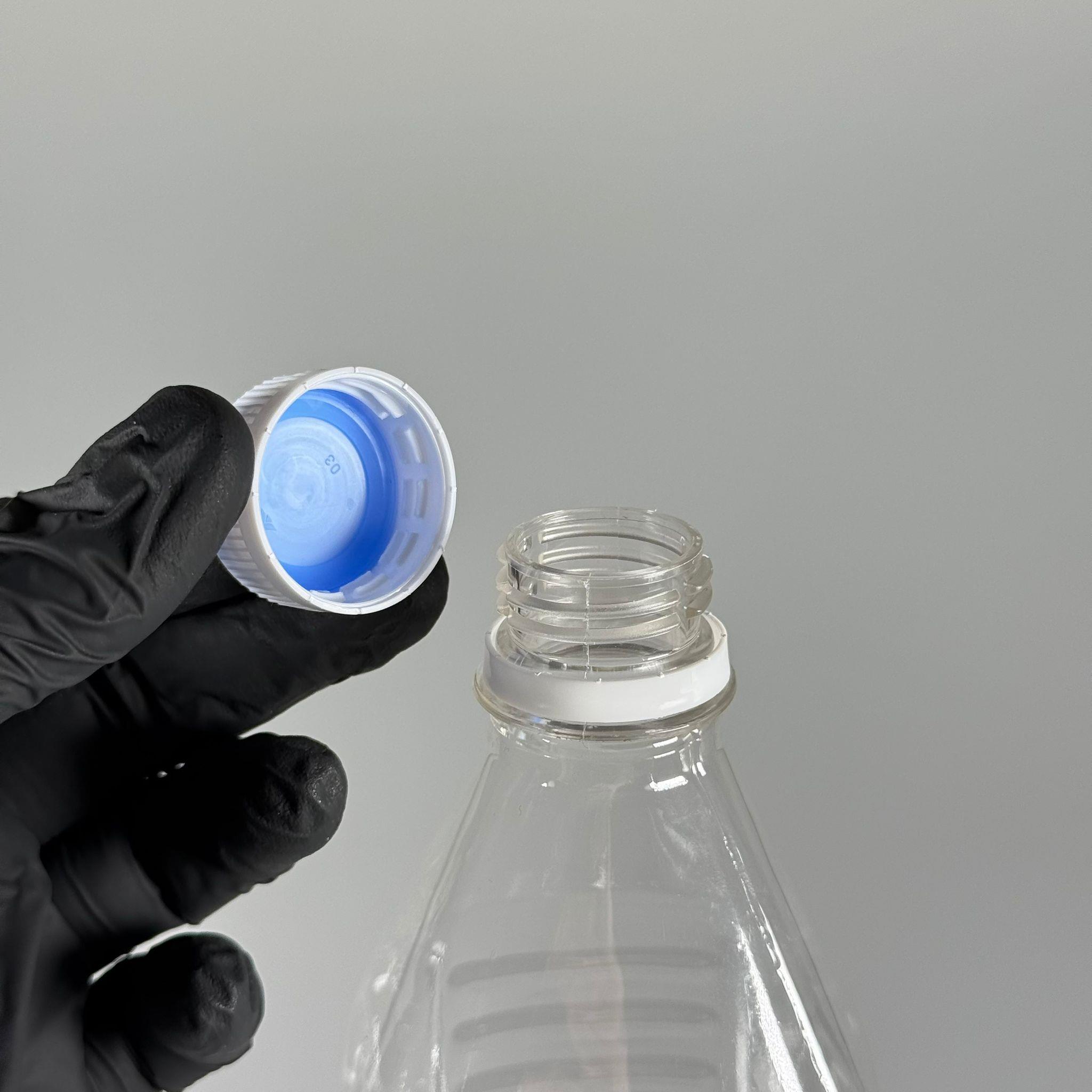 1000 CC KÖŞELİ PET ŞİŞE - BEYAZ KİLİTLİ KAPAKLI 1 LİTRE KARE PLASTİK ŞİŞE - ZEYTİNYAĞ ŞİŞESİ