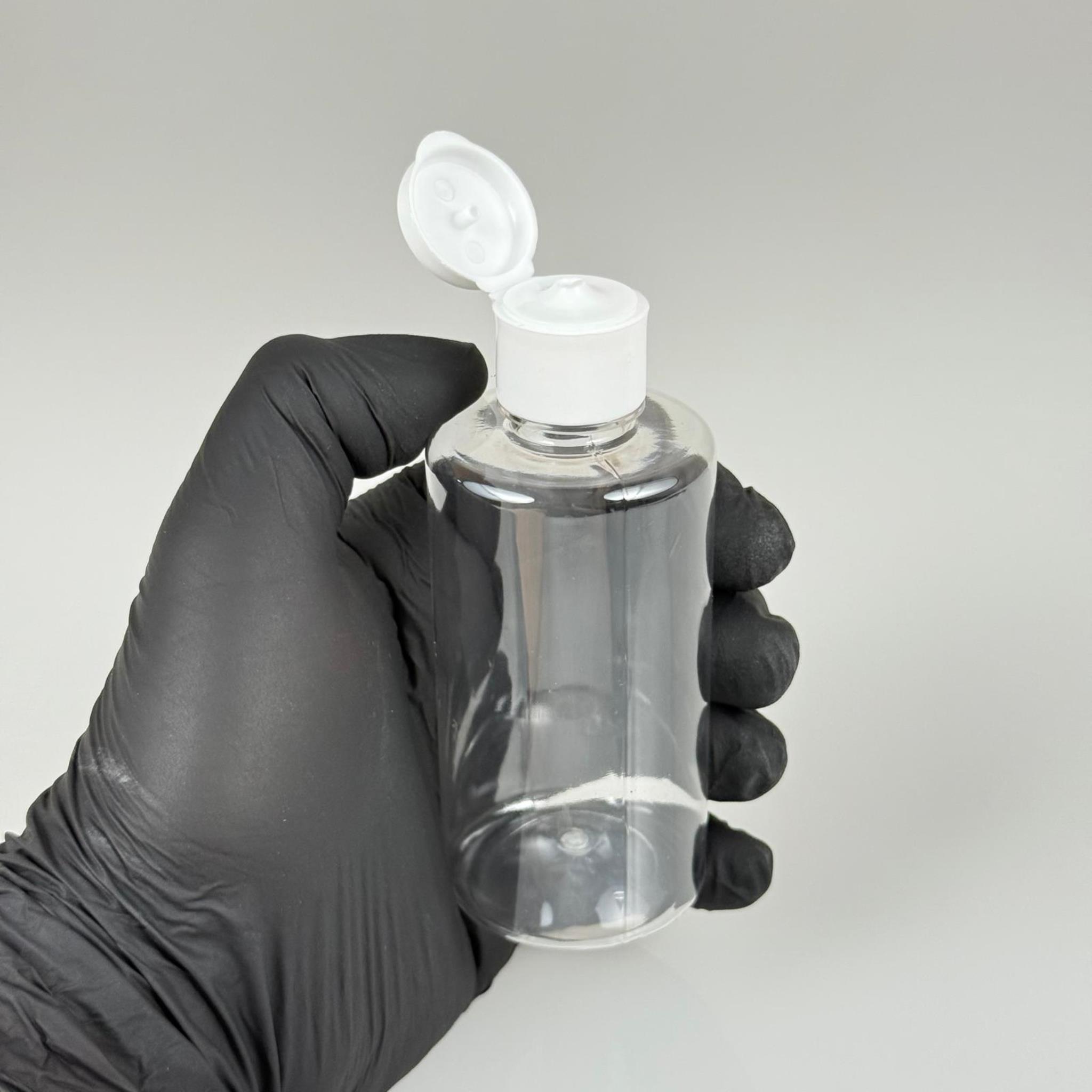 100 CC PET ŞİŞE + FLİPTOP KAPAK - 100 ML PLASTİK KOLONYA ŞİŞESİ