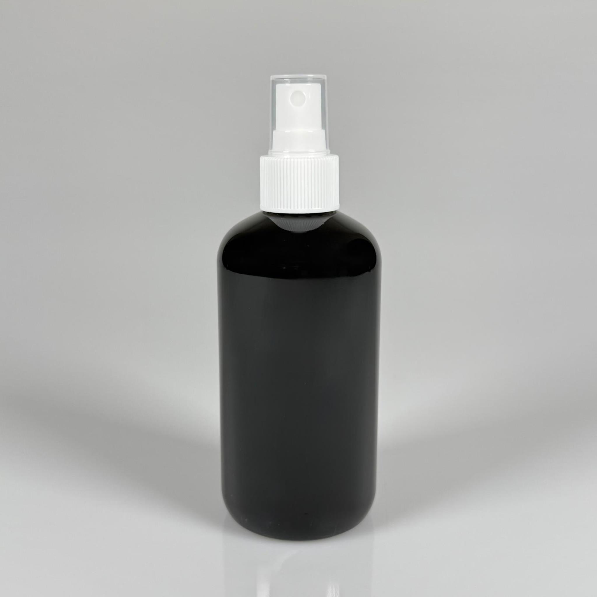 250 CC SİYAH ŞİŞE - BEYAZ SPREYLİ - 250 ML SPREYLİ PLASTİK ŞİŞE - ZEYNEP MODEL PET ŞİŞE