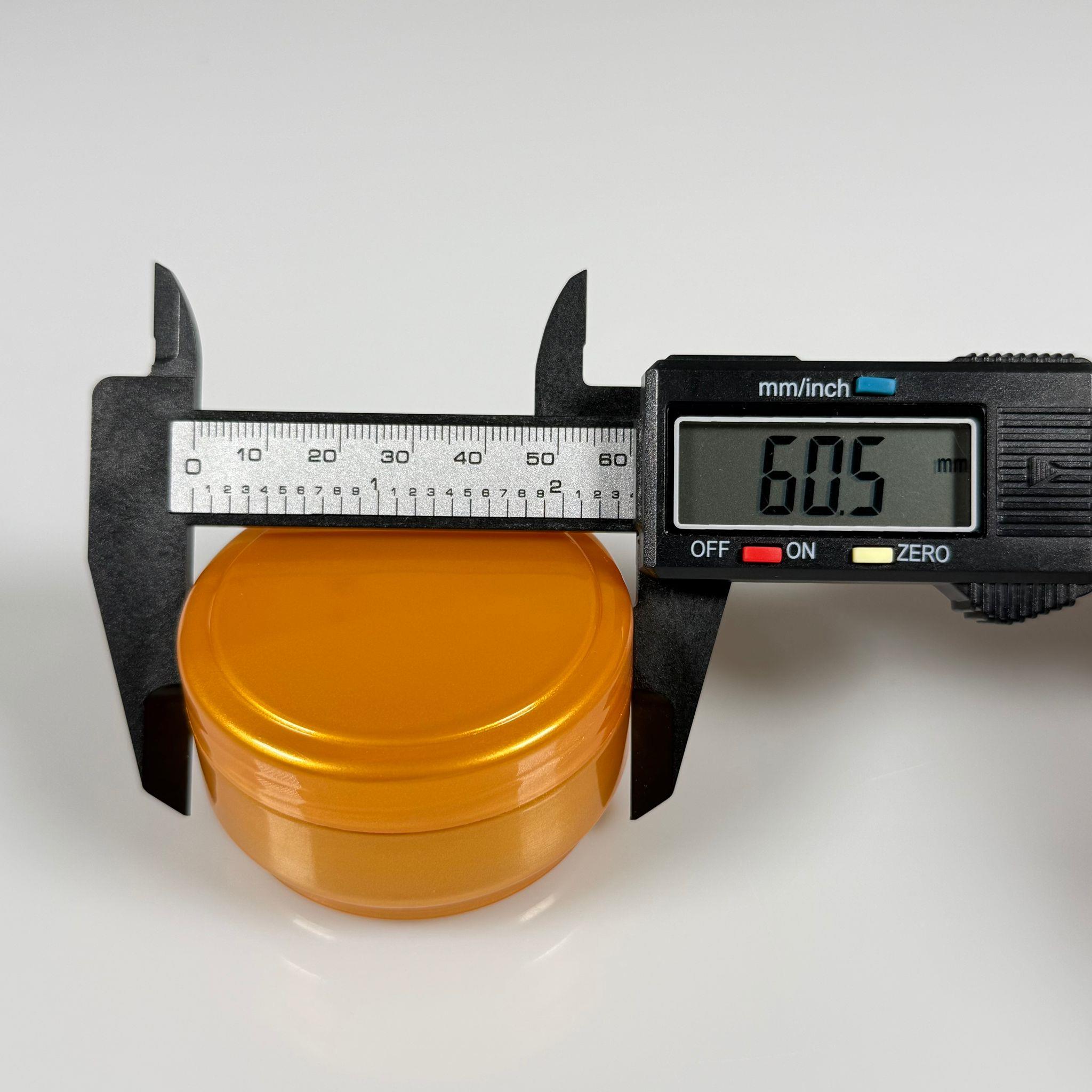 50 CC PİTY KREM KAVANOZU - KAPAKLI - BRONZ - SADE KREM KUTUSU - UYGUN FİYATLI POMAT KUTUSU - PLASTİK KUTU - KOZMETİK AMBALAJ - BOŞ KREM KUTUSU - KREM KUTUSU PLASTİK