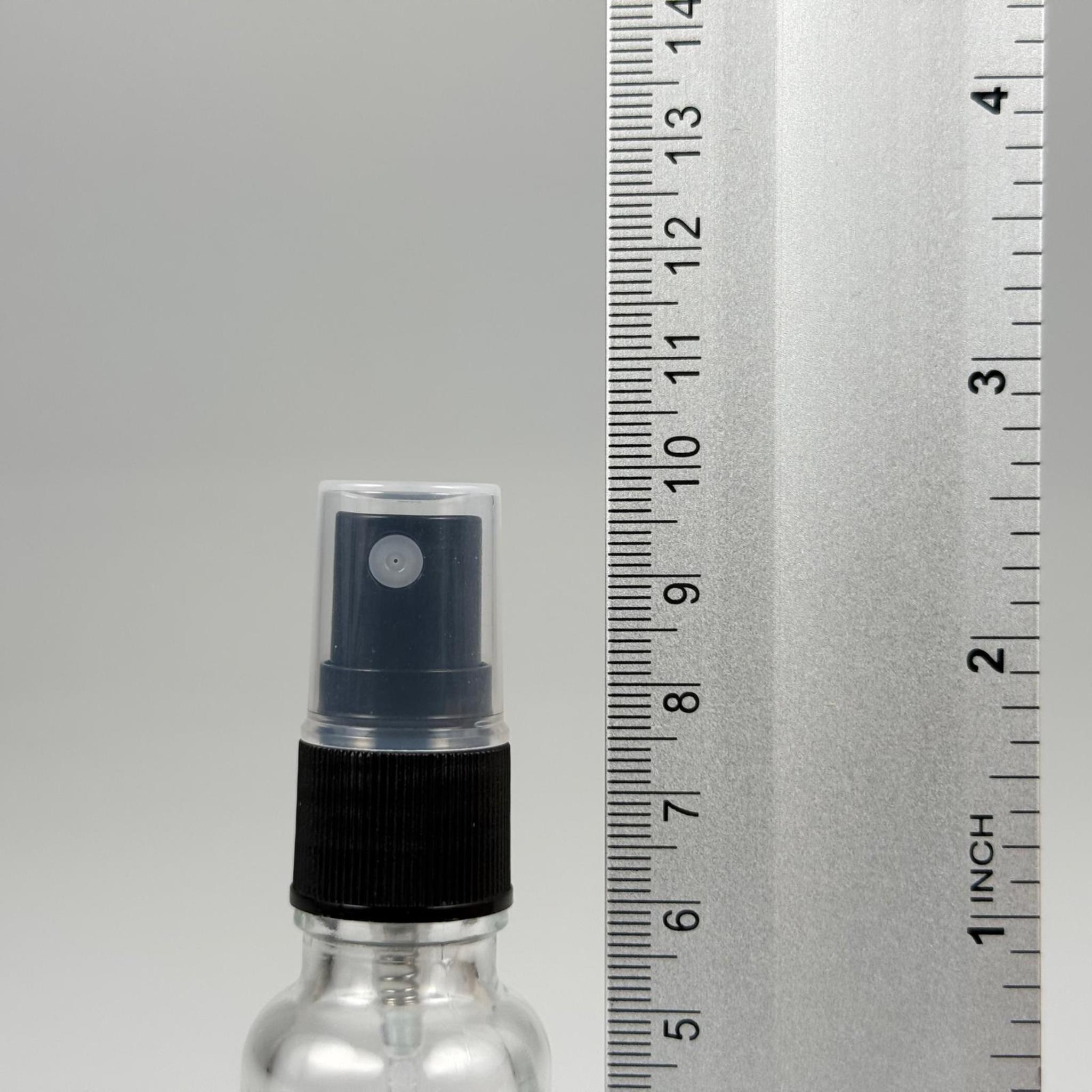 20 CC CAM ŞİŞE SİYAH SPREYLİ TAKIM - 20 ML SPREYLİ ŞİŞE