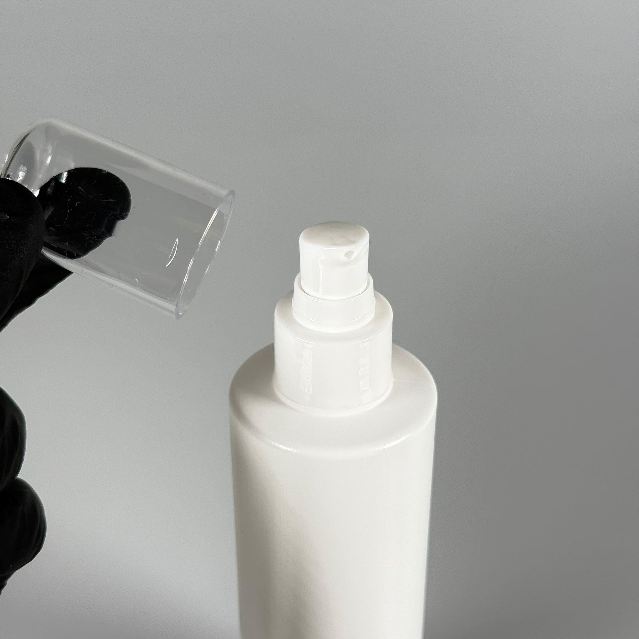 200 CC (SİLME 250 CC) BEYAZ SİLİNDİR MODEL MAT SERT POLİETİLEN ŞİŞE - BEYAZ LOSYON POMPALI - 200 ML KREM POMPALI BEYAZ PLASTİK ŞİŞE (YOĞUN KIVAMLI SIVILARDA KULLANILIR)