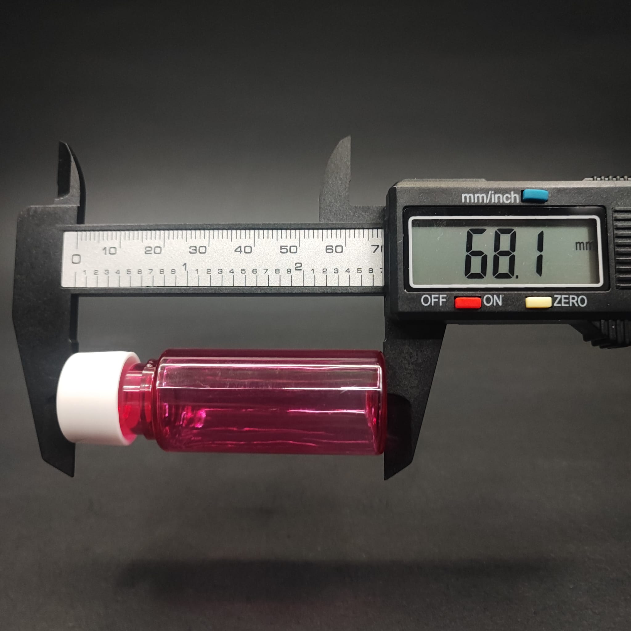 15 CC PEMBE PLASTİK ŞİŞE + KENDİNDEN CONTALI SIZDIRMAZ BEYAZ KAPAK  - 15 ML KAPAKLI PET ŞİŞE