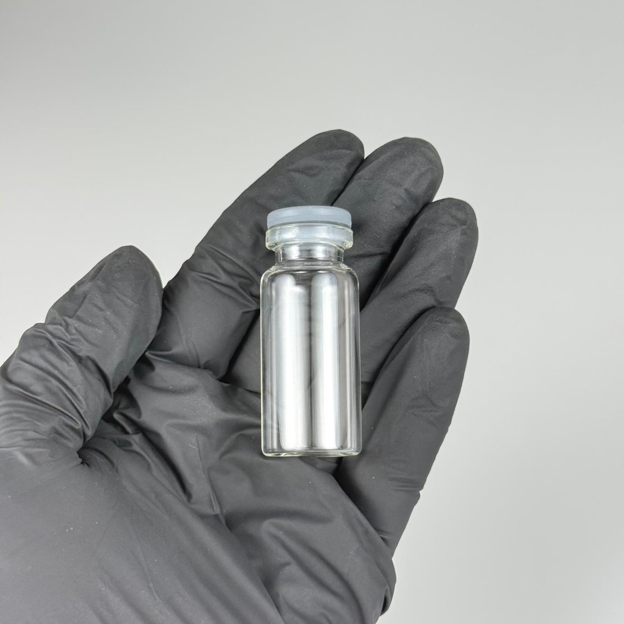 22x50 MM İNCE BOROSİLİKAT FLAKON CAM ŞİŞE 10 ML + BUTİL KAUÇUK TIPA 20 MM - ŞEFFAF CAM İLAÇ, ECZA, PENİSİLİN, MEDİKAL, LABORATUVAR, FARMASÖTİK ŞİŞELERİ