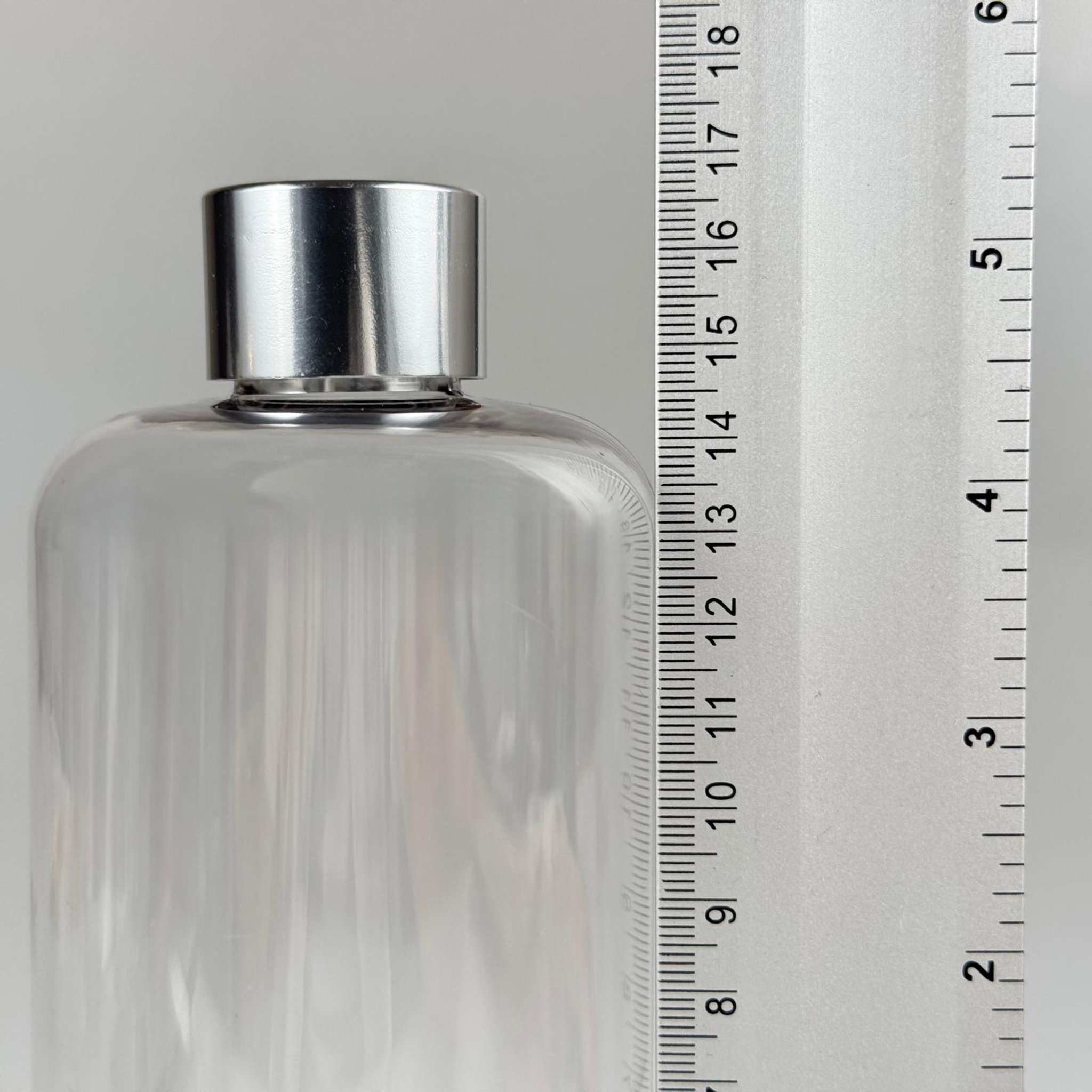 500 CC UZUN SİLİNDİR PET ŞİŞE + ALÜMİNYUM KAPLAMALI GÜMÜŞ KAPAKLI TAKIM - 500 ML PET ŞİŞE