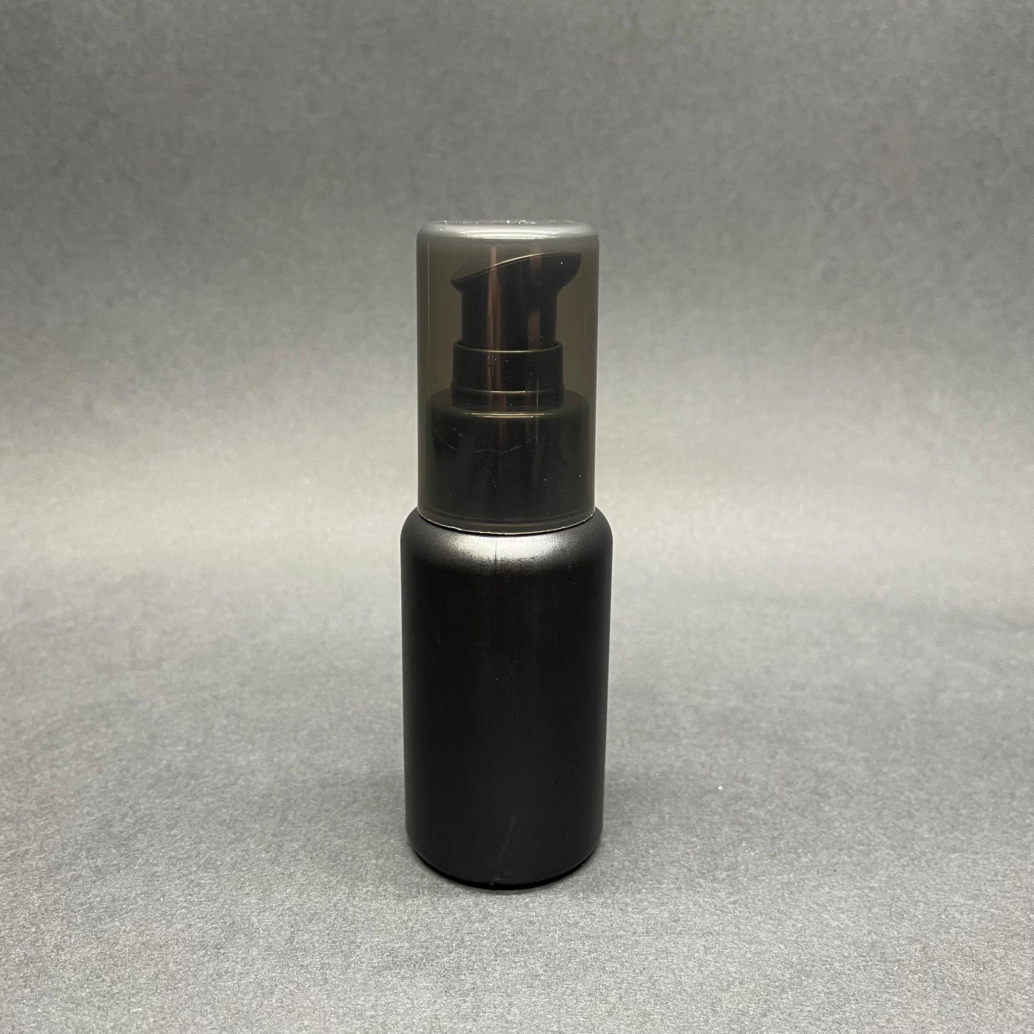 50 CC SİYAH POLİETİLEN PLASTİK ŞİŞE - SİYAH  LOSYON POMPALI - 50 ML POMPALI PLASTİK ŞİŞE