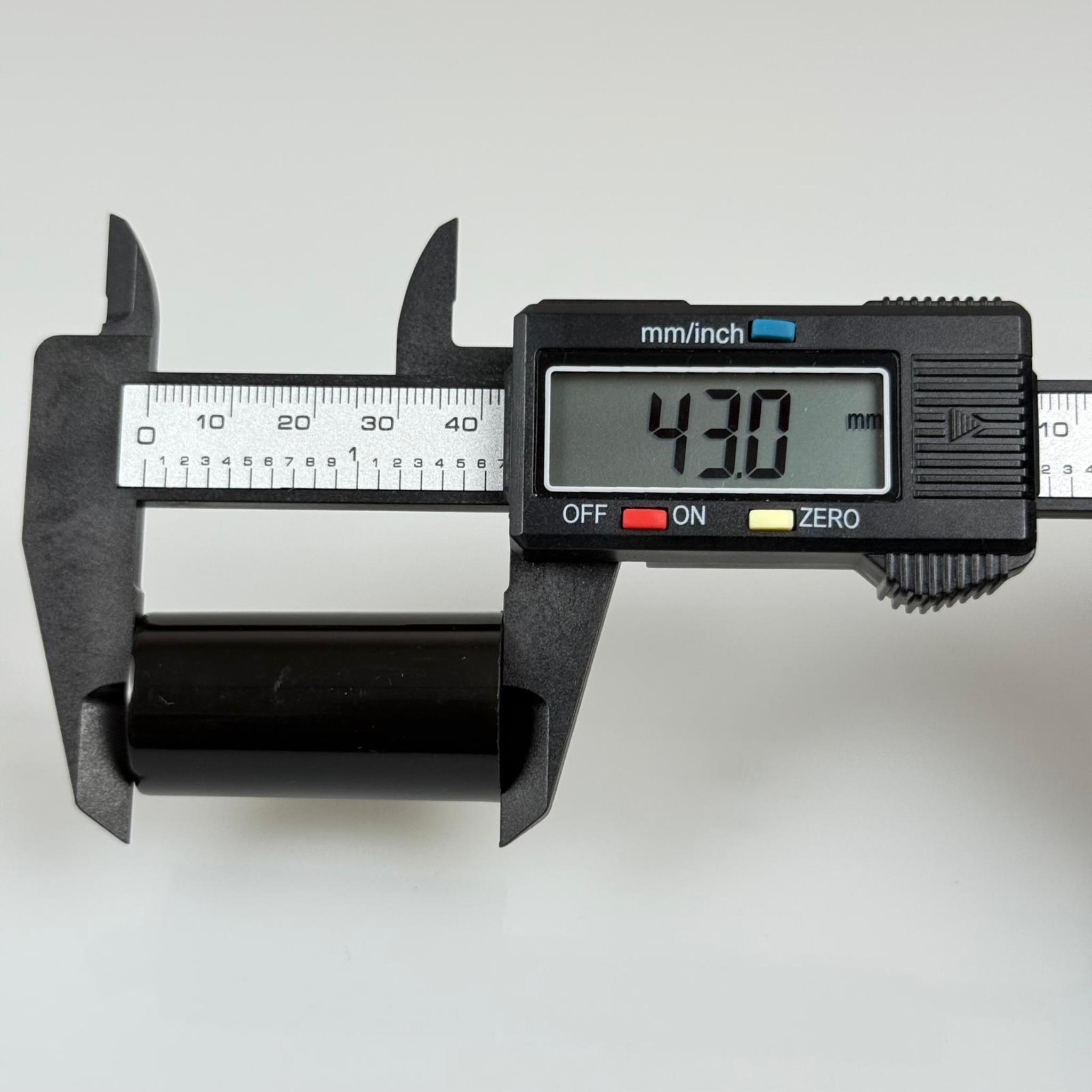 20 MM PARFÜM ŞİŞE KAPAĞI PLASTİK - SİYAH