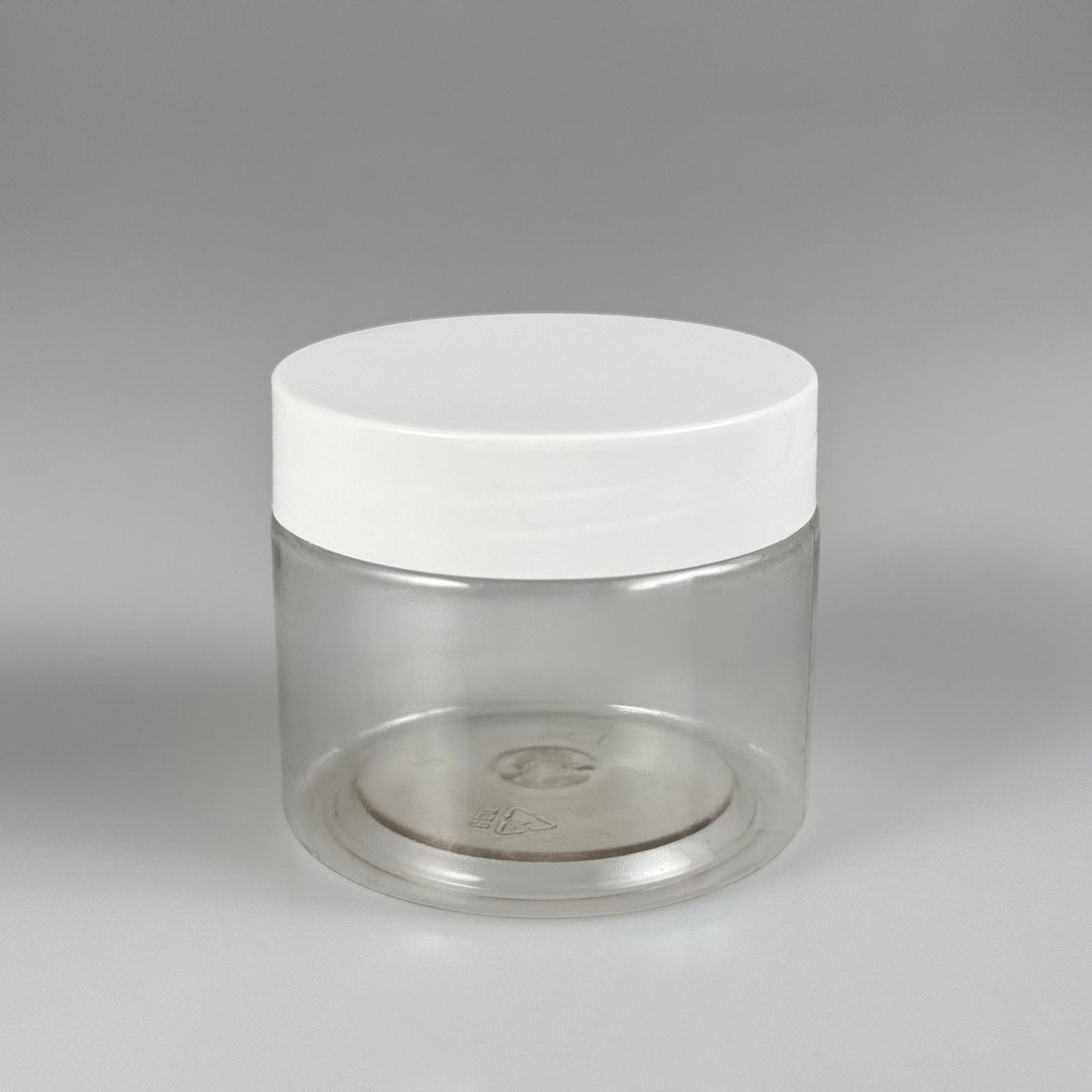 100 CC PET KAVANOZ - BEYAZ PLASTİK KAPAKLI - 100 ML PLASTİK KAVANOZ