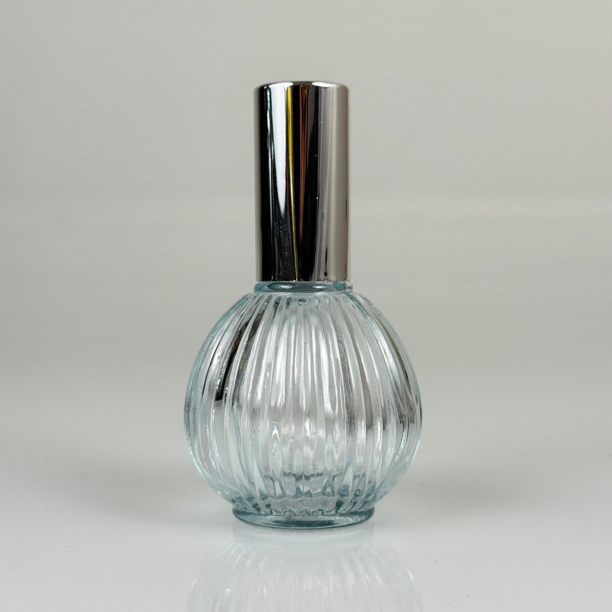 50 CC ÇİZGİLİ TOP CAM ŞİŞE + GÜMÜŞ SPREY FISFIS - 50 ML HEDİYELİK CAM KOLONYA ŞİŞESİ - DÜĞÜN, NİŞAN, SÖZ, KINA, CENAZE, PROMOSYON, PARFÜM İÇİN HEDİYELİK KOLONYA ŞİŞELERİ