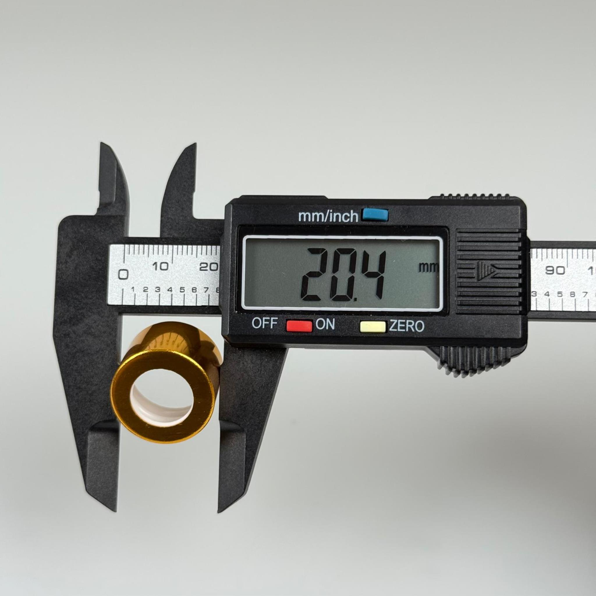 18 MM DELİKLİ GOLD METALİK KAPLAMALI KAPAK (DAMLALIK İÇİN)