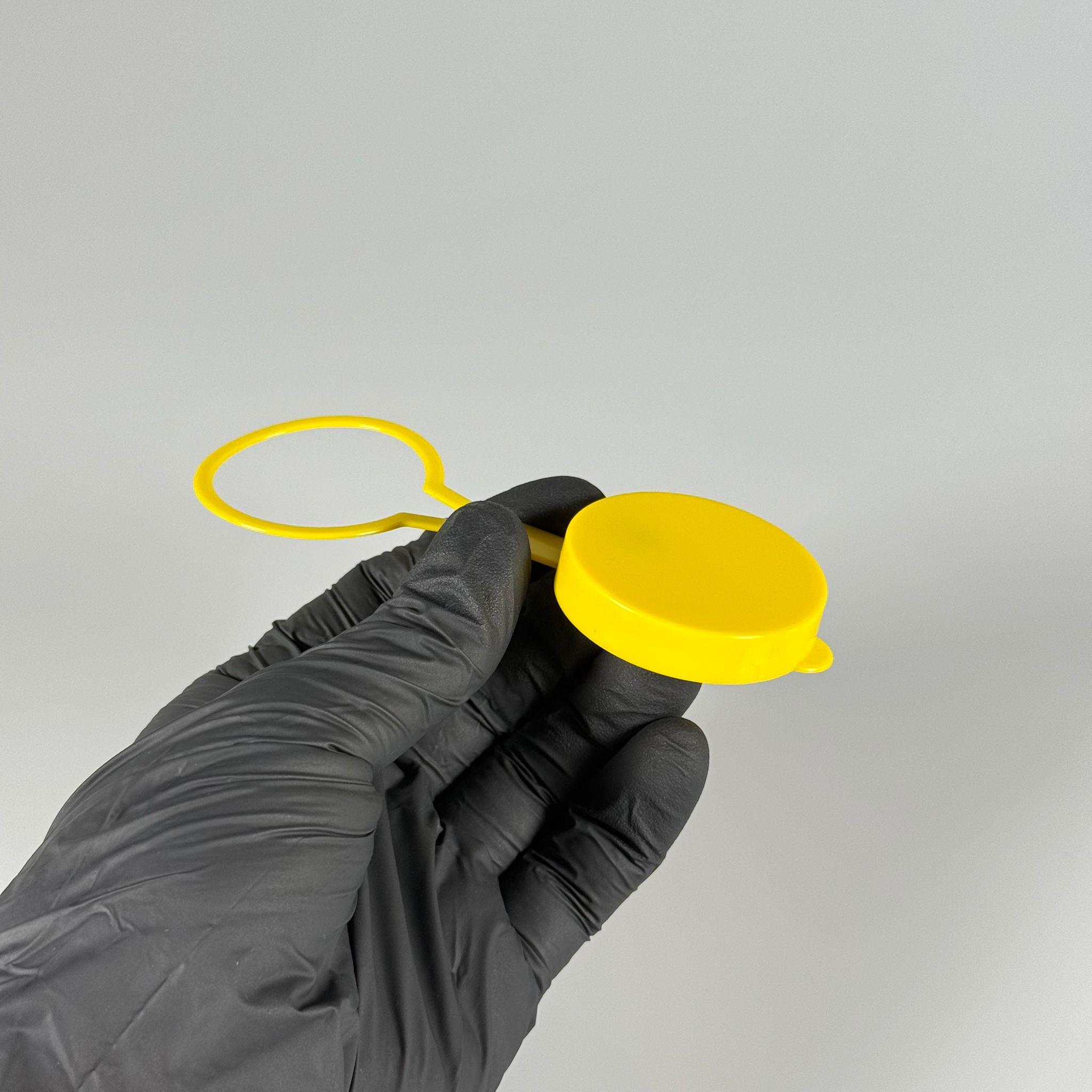 44 - 11 MM PLASTİK AYRAN KAPAĞI GEÇMELİ KAPAK - CAM SÜT ŞİŞESİ KAPAĞI - SÜTAŞ CAM AYRAN ŞİŞESİ KAPAĞI - NOSTALJİ SÜT AYRAN KAPAK - SARI