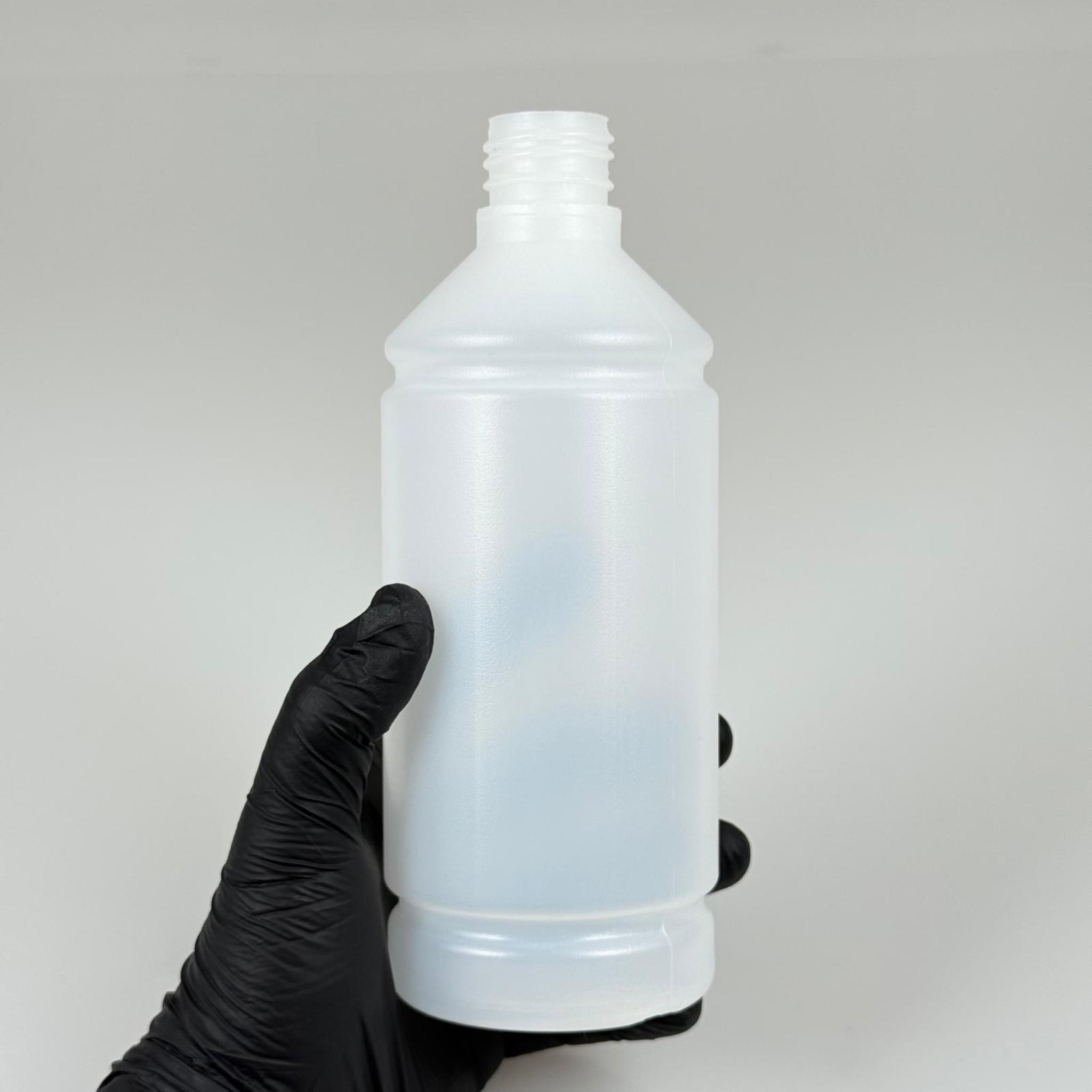 500 CC TİNER ŞİŞESİ - 28 AĞIZ KAPAKSIZ - 500 ML KİMYASALA DAYANIKLI PLASTİK ŞİŞE - 0,5 LT POLİETİLEN ŞİŞE