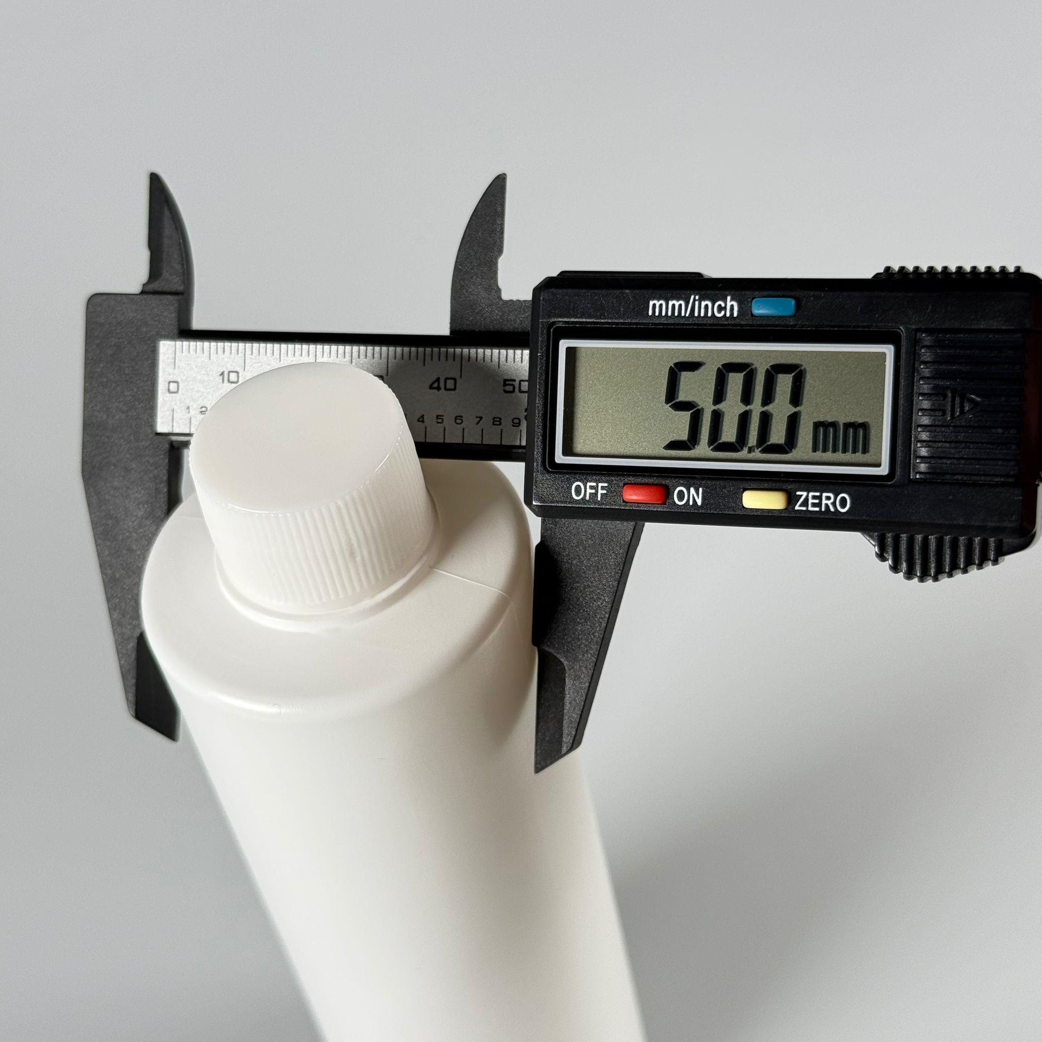 200 CC (SİLME 250 CC) BEYAZ SİLİNDİR MODEL MAT SERT POLİETİLEN ŞİŞE - BEYAZ KAPAKLI - 200 ML BEYAZ PLASTİK ŞİŞE