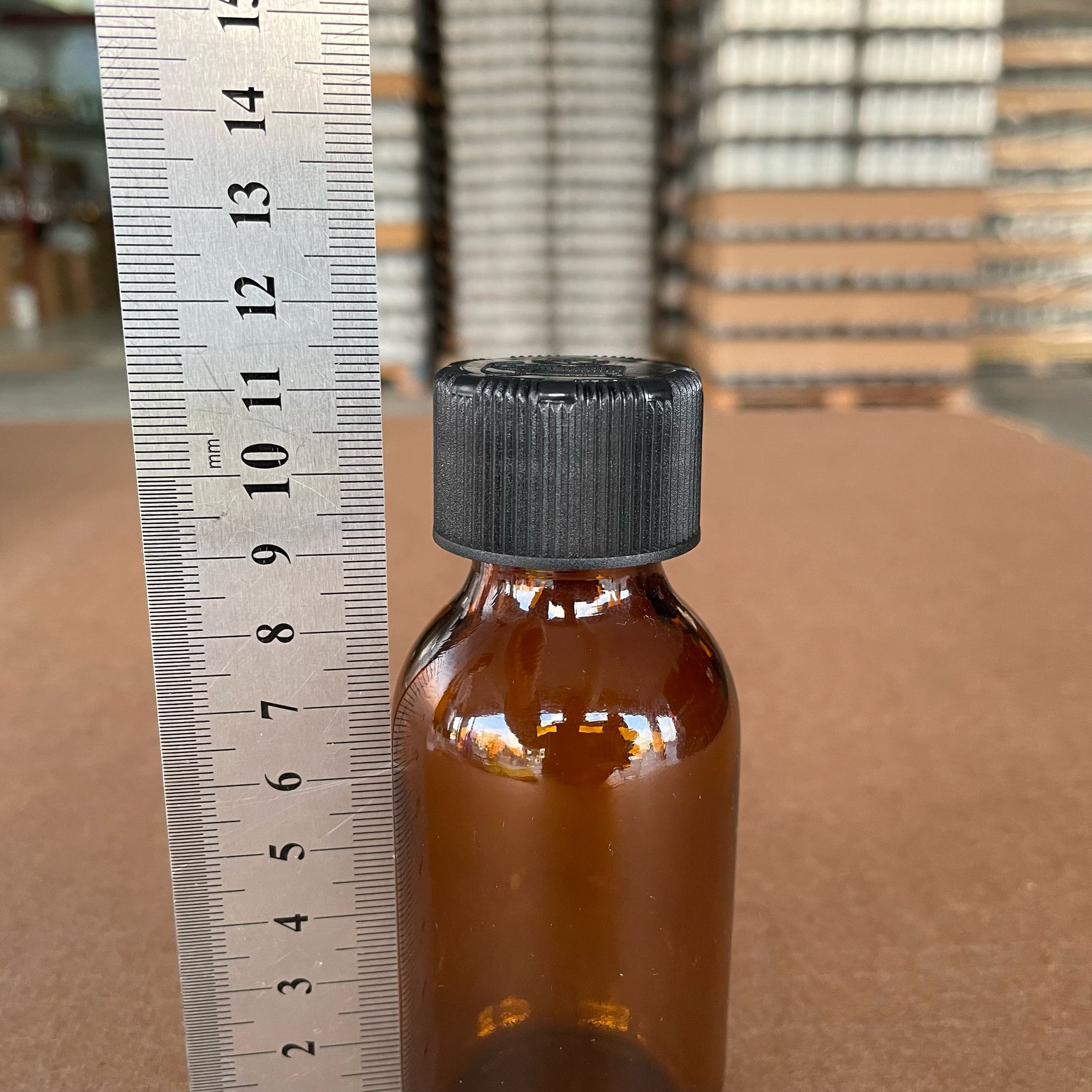 100 CC AMBER CAM ŞİŞE - SİYAH ÇOCUK KİLİT KAPAKLI - 100 ML KAHVERENGİ BOŞ ŞURUP ŞİŞESİ - 100 ML ECZA ŞİŞESİ