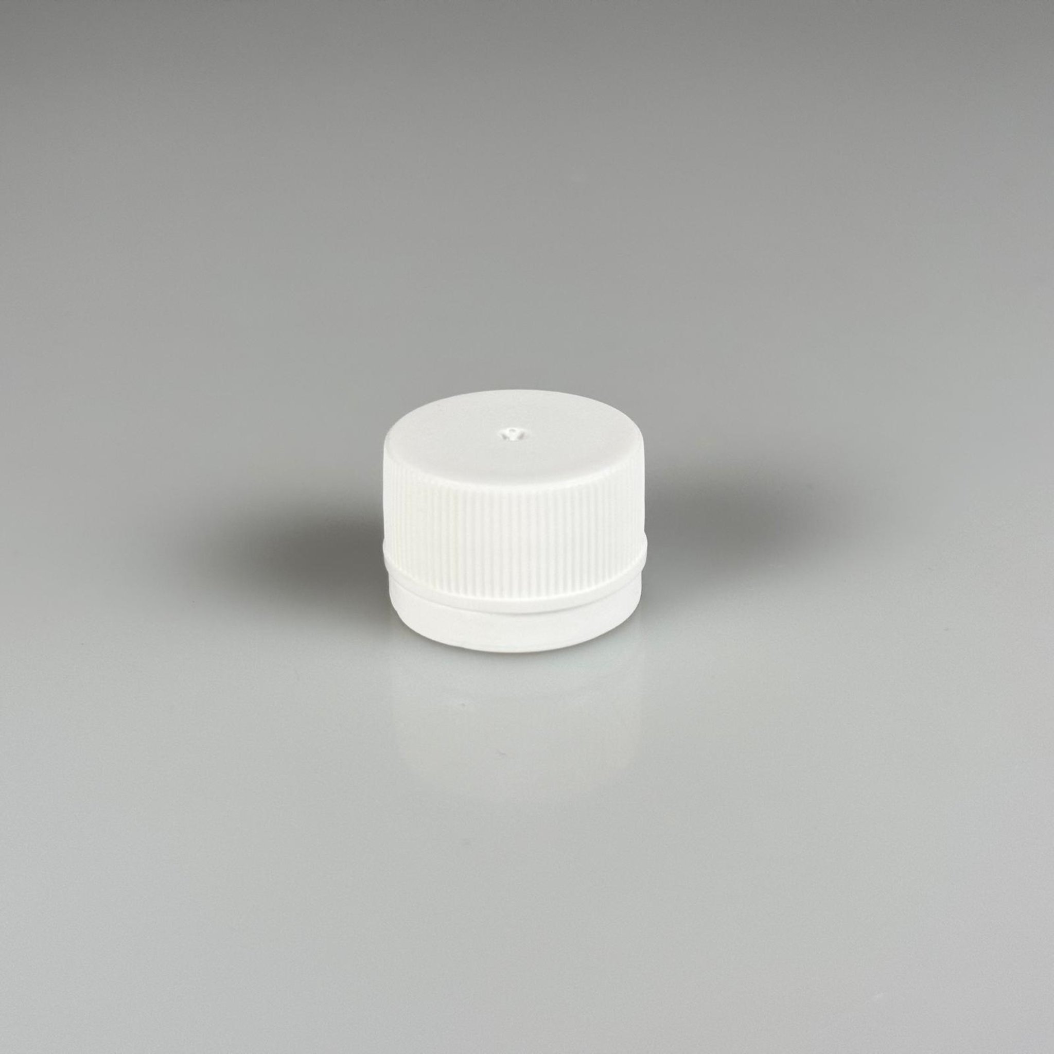 20 MM KİLİTLİ KAPAK BEYAZ (PET SHOT ŞİŞESİ İÇİN)