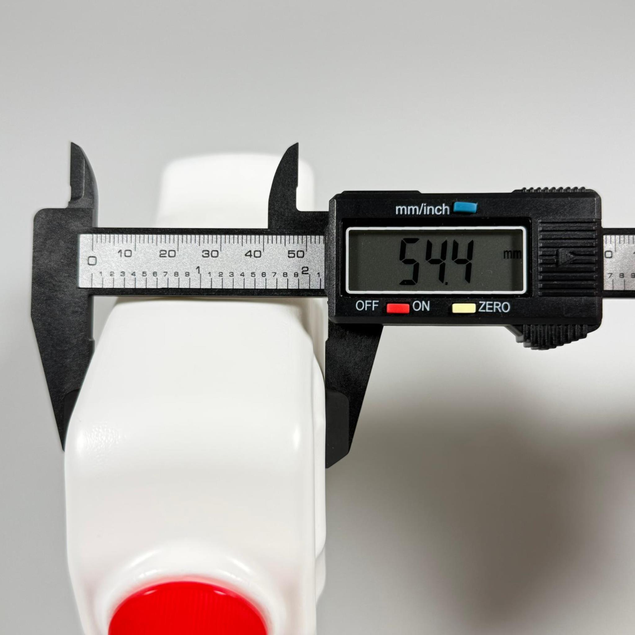 DEZENFEKTAN BİDONU 500 ML - KIRMIZI POMPALI - 500 ML BEYAZ BOŞ DEZENFEKTAN ŞİŞESİ