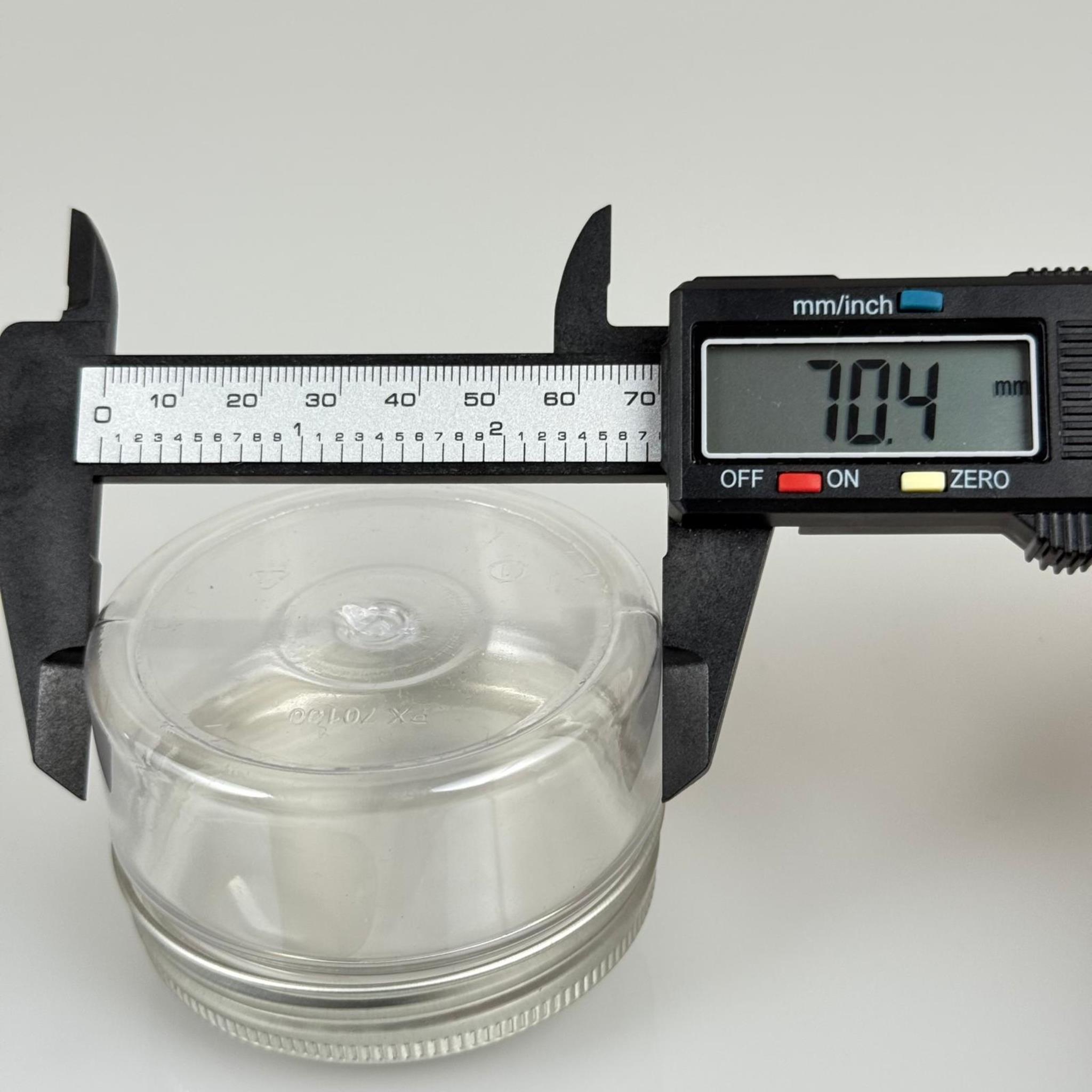 100 ML SERT PET KAVANOZ + GÜMÜŞ METAL KAPAK + İÇ TIPA - 100 CC KALIN ŞEFFAF PLASTİK KAVANOZ GÜMÜŞ METAL KAPAKLI İÇ TIPALI TAKIM - KREM KAVANOZLARI