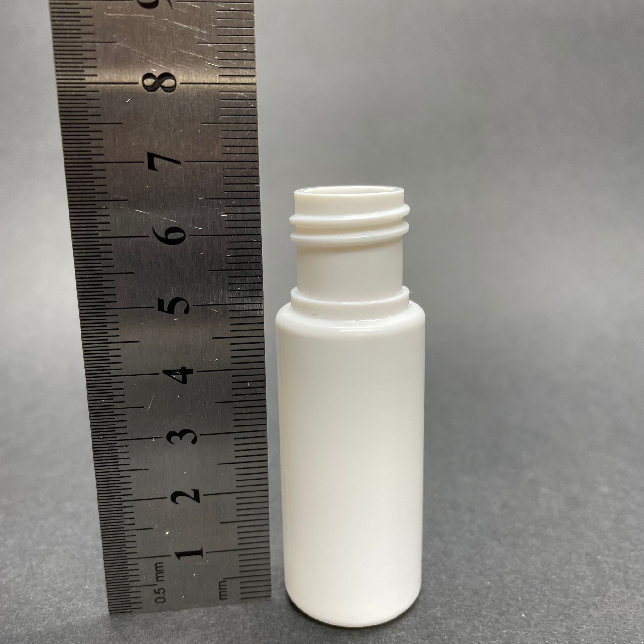 15 CC SİLİNDİR PET ŞİŞE KAPAKSIZ (18 AĞIZ) - 15 ML PET ŞİŞE - BEYAZ