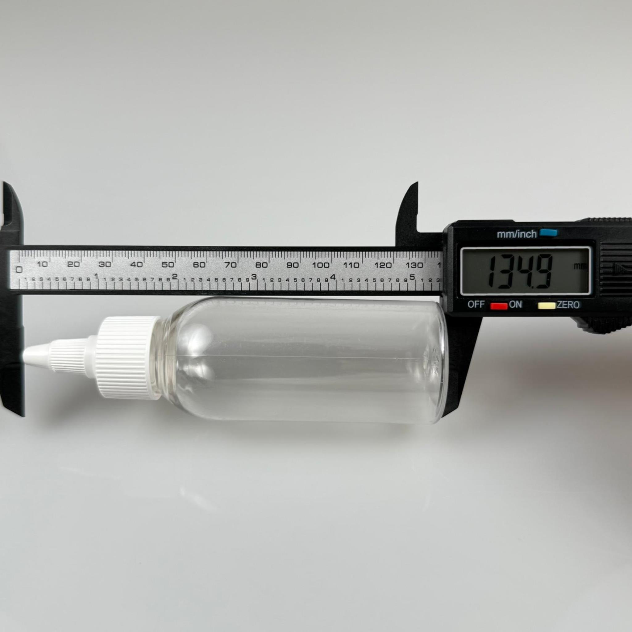 YAĞ, SOS, ACI SOS, SİRKE, SRIRACHA, MÜREKKEP, TUTKAL AKITICI VB BOŞ ŞİŞELERİ - BEYAZ SİVRİ TWİST AKITICI KAPAK + 100 ML SERT PET PLASTİK ŞİŞE TAKIM