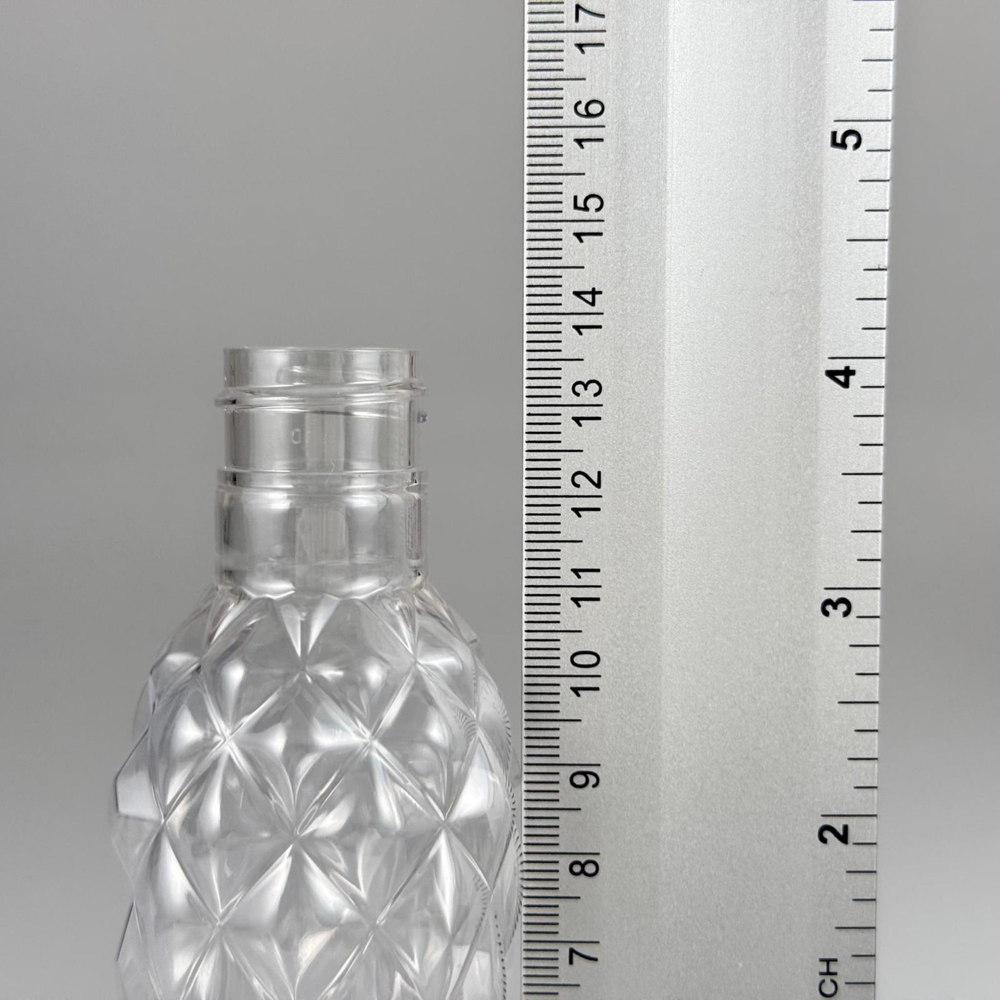 100 CC ŞEFFAF BALIKSIRTI PET ŞİŞE 24 MM İP