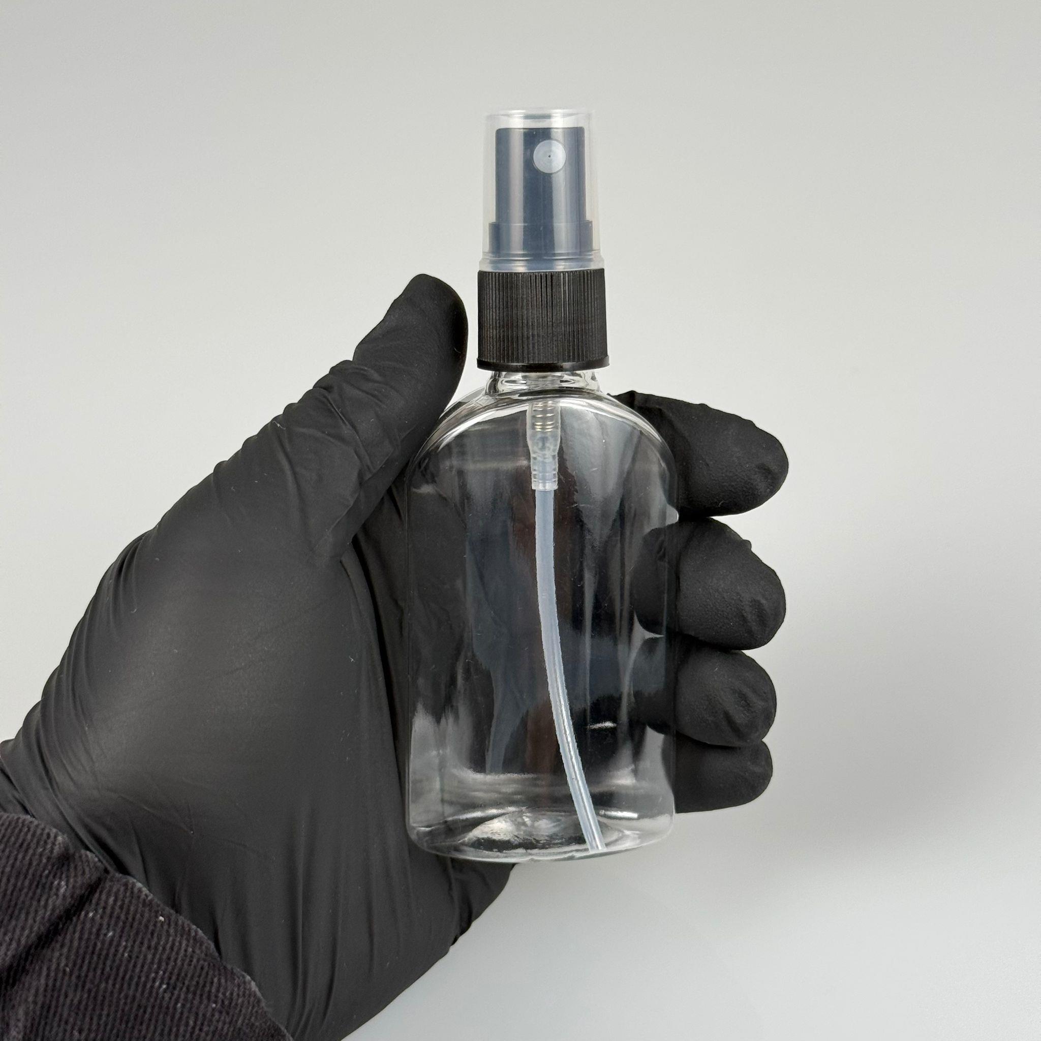 50 CC YASSI PET ŞİŞE - SİYAH SPREYLİ - 50 ML FISFIS SPREYLİ BOŞ PET ŞİŞE - KAMPANYA FİYATI