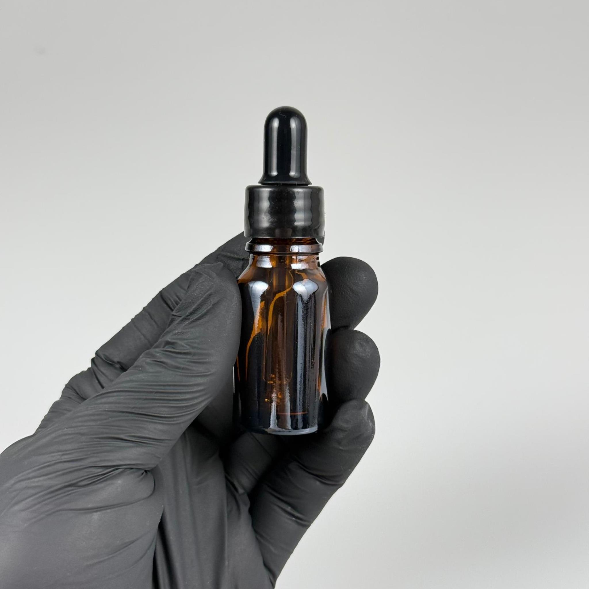 10 CC AMBER CAM DAMLALIKLI ŞİŞE - SİYAH EMZİK + SİYAH DÜZ KAPAK + CAM PİPET TAKIM - 10 ML KAHVERENGİ DAMLALIKLI ŞİŞE SETİ