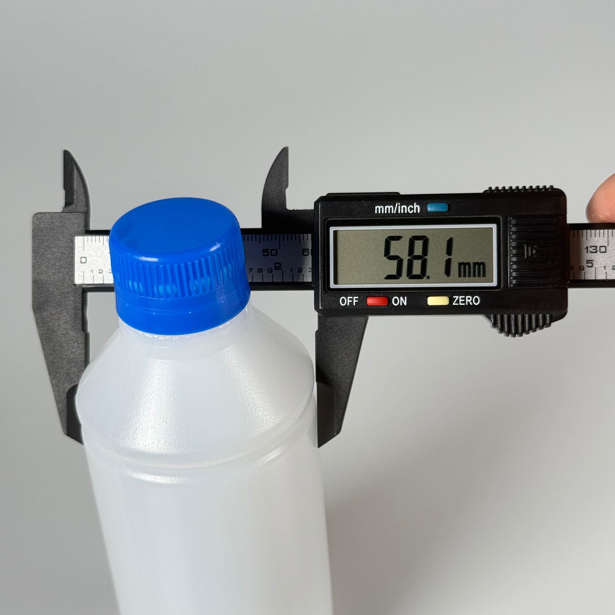 250 CC TİNER ŞİŞESİ - MAVİ KİLİTLİ KAPAKLI - 250 ML KİMYASALA DAYANIKLI PLASTİK ŞİŞE - 0,25 LT POLİETİLEN ŞİŞE