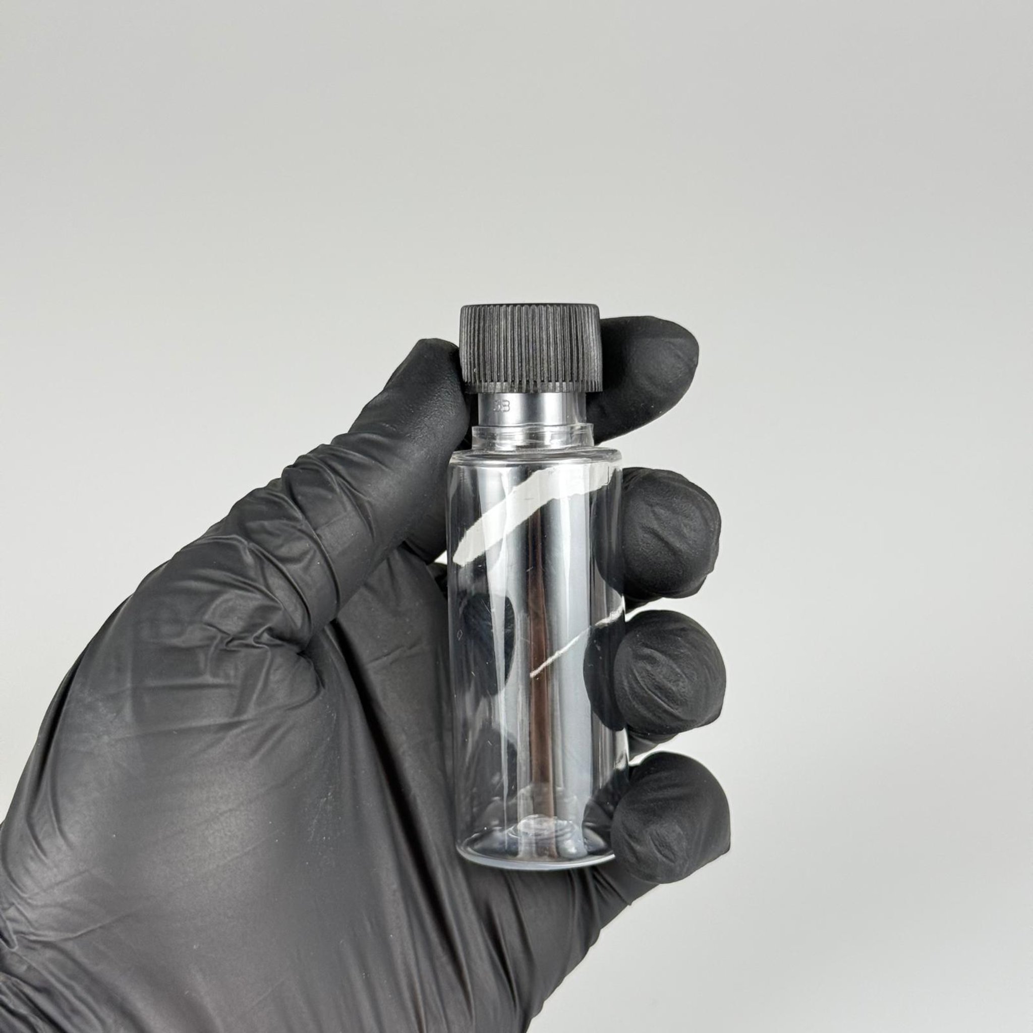 30 ML PET ŞİŞE + CONTALI SİYAH KAPAK + KÖR TIPA TAKIM - 30 CC SIZDIRMAZ BOŞ PLASTİK ŞİŞELER