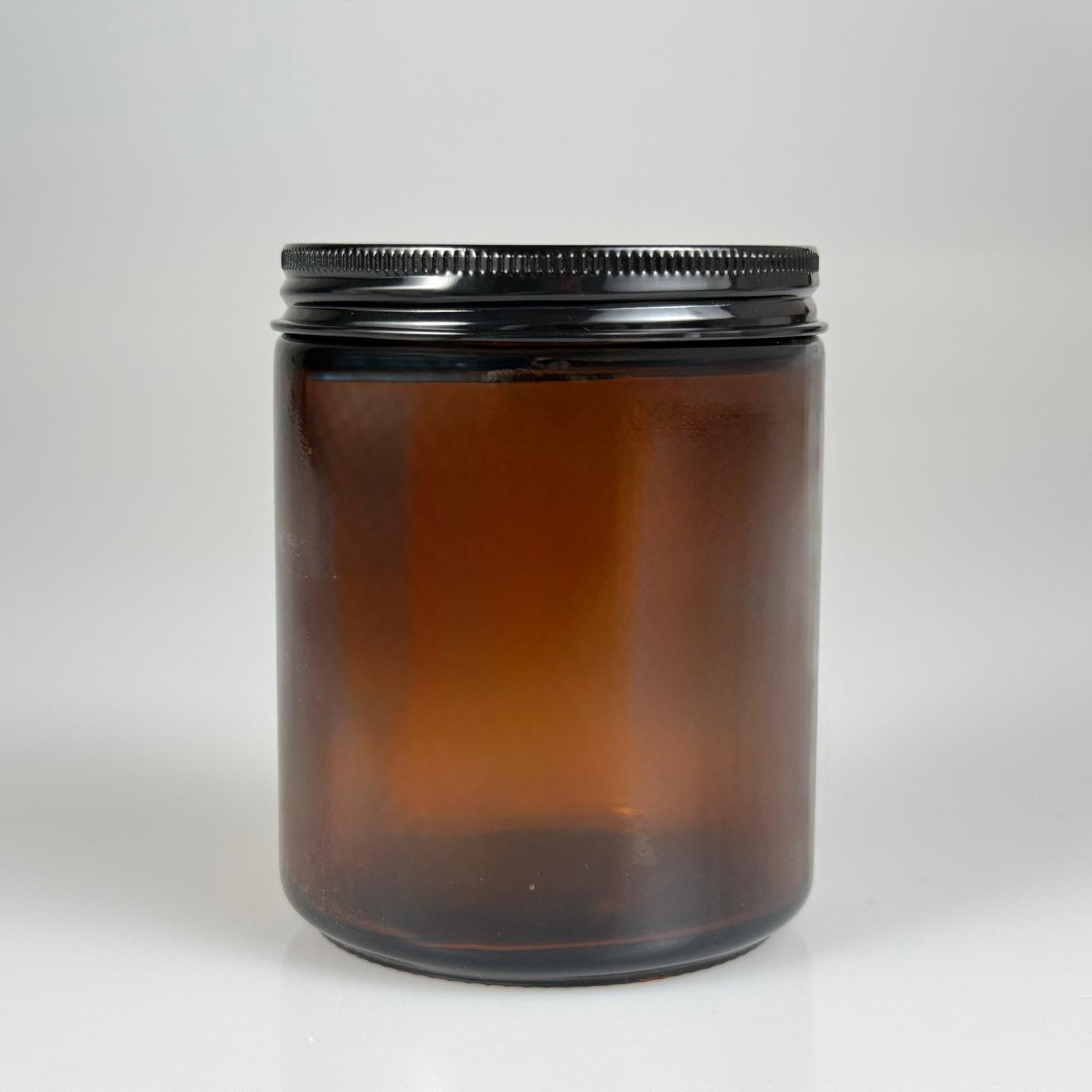 270 CC CAM AMBER MUM KAVANOZU - KÖPÜK CONTALI SIZDIRMAZ SİYAH METAL KAPAKLI  - 270 ML KAHVERENGİ KREM KAVANOZU - AMBER MUM KAVANOZLARI - MEDİKAL KAVANOZ - ORJİNAL AMBER (BOYAMA DEĞİL)
