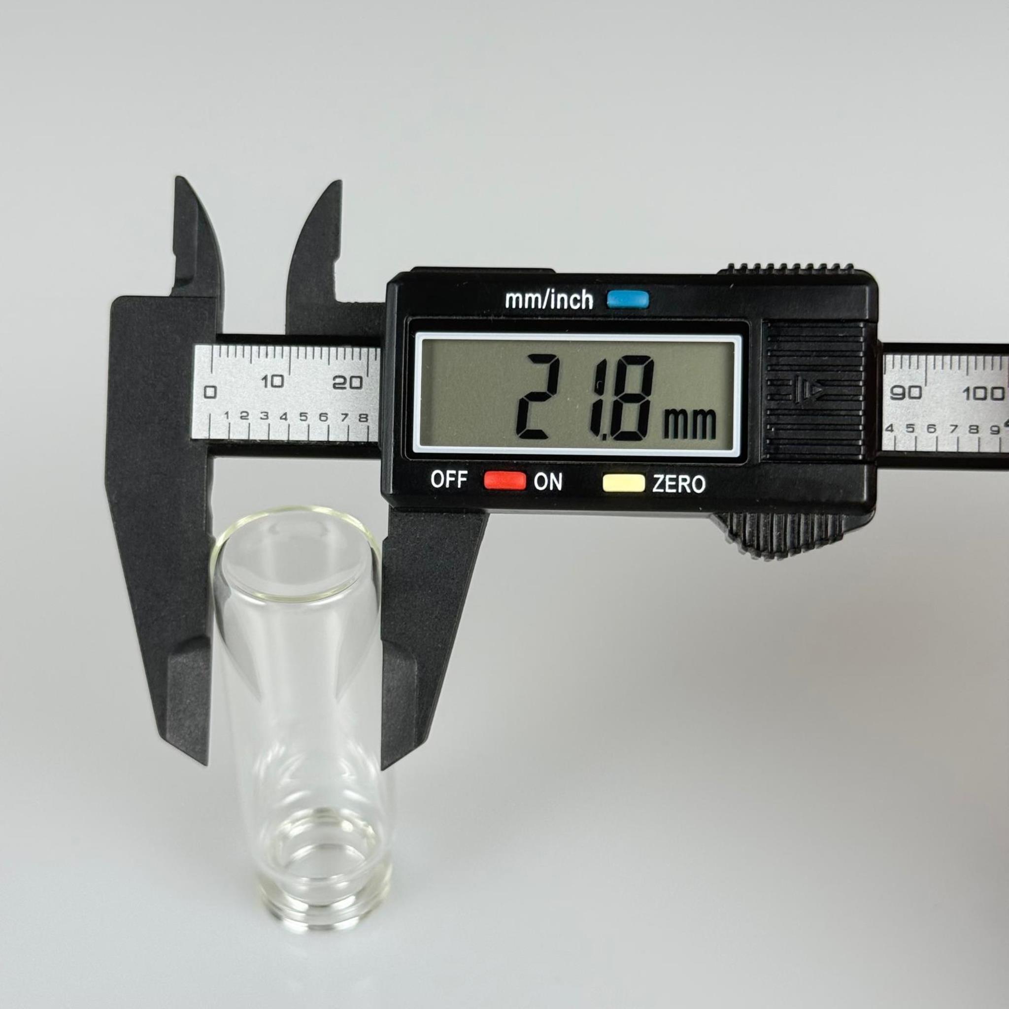 22x60 MM İNCE BOROSİLİKAT FLAKON CAM ŞİŞE 15 ML + BUTİL KAUÇUK TIPA 20 MM - ŞEFFAF CAM İLAÇ, ECZA, PENİSİLİN, MEDİKAL, LABORATUVAR, FARMASÖTİK ŞİŞELERİ