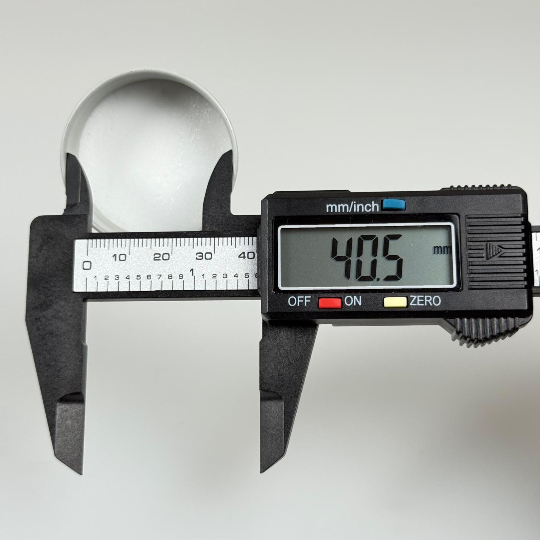 41/18 MM VİDALI GÜMÜŞ METAL KAPAK