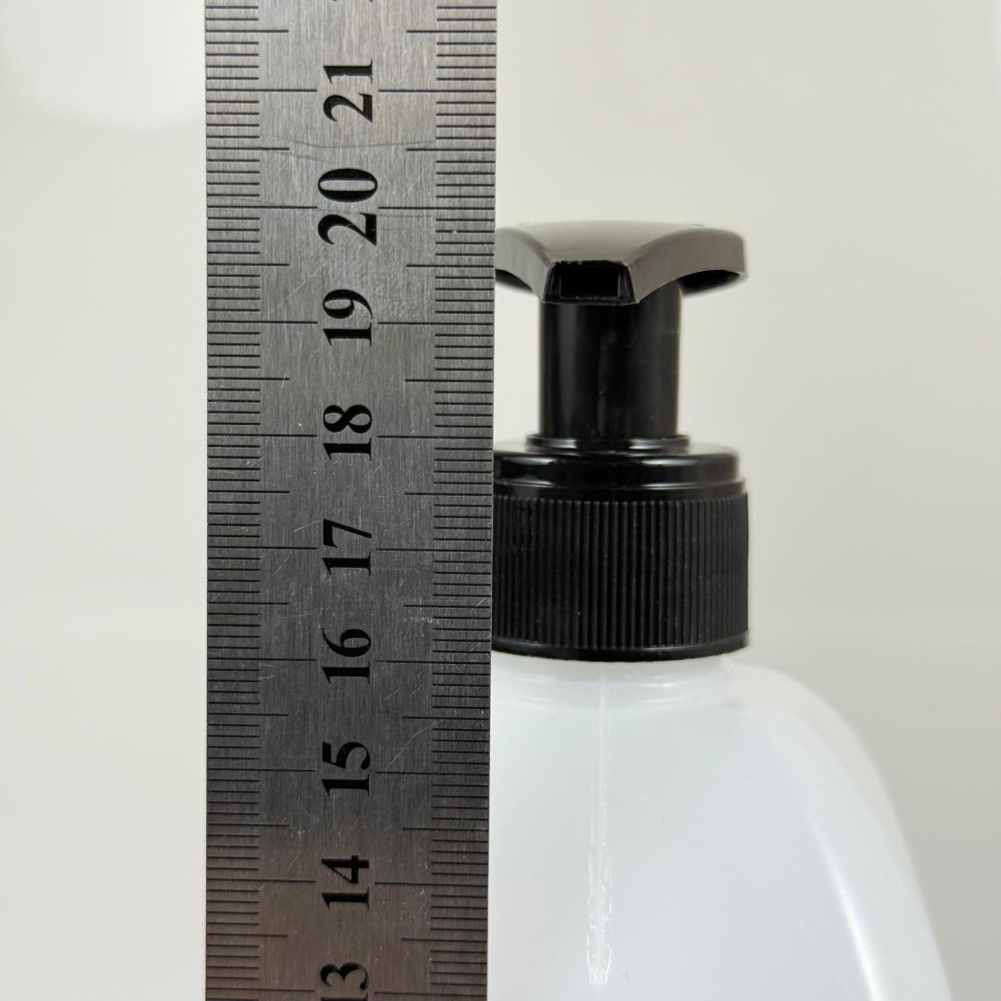 500 CC DEZENFEKTAN BİDONU - SİYAH POMPALI - 500 ML BEYAZ BOŞ DEZENFEKTAN BİDONU