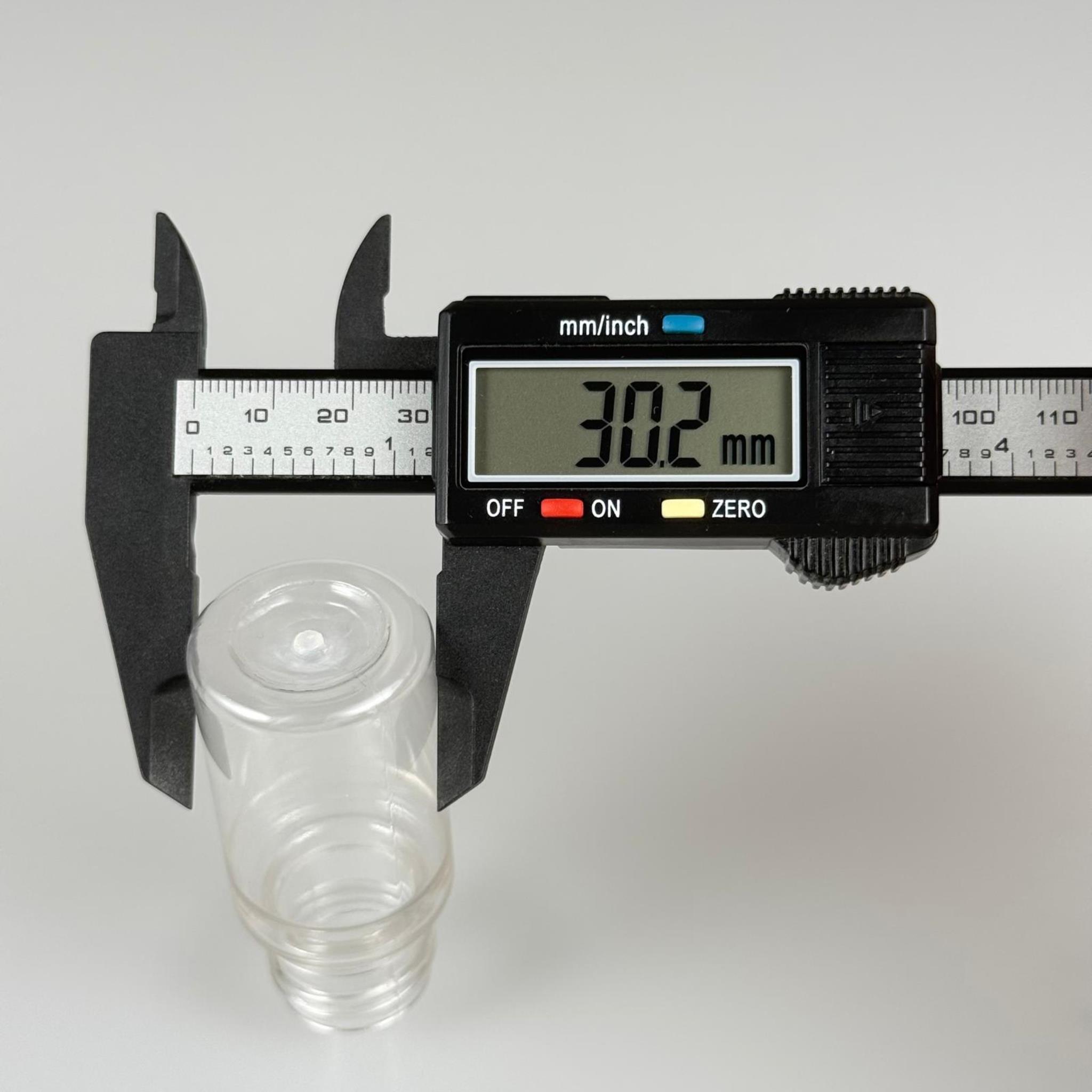 30 CC PET KAVANOZ GENİŞ AĞIZ 25 MM AĞIZ ÇAPI - KAPAKSIZ