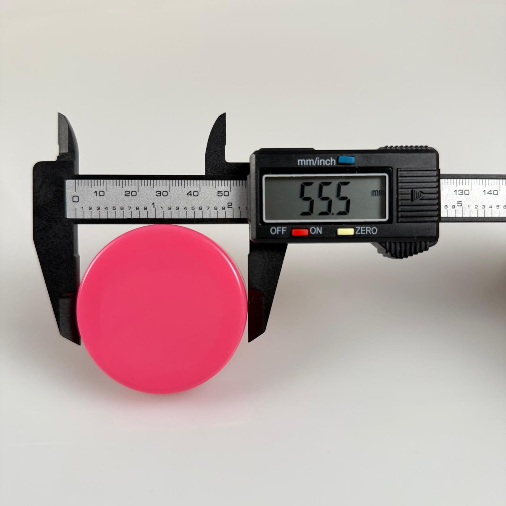 53 MM TWİST-OFF PLASTİK PEMBE KAPAK - 53 MM PLASTİK KAPAK