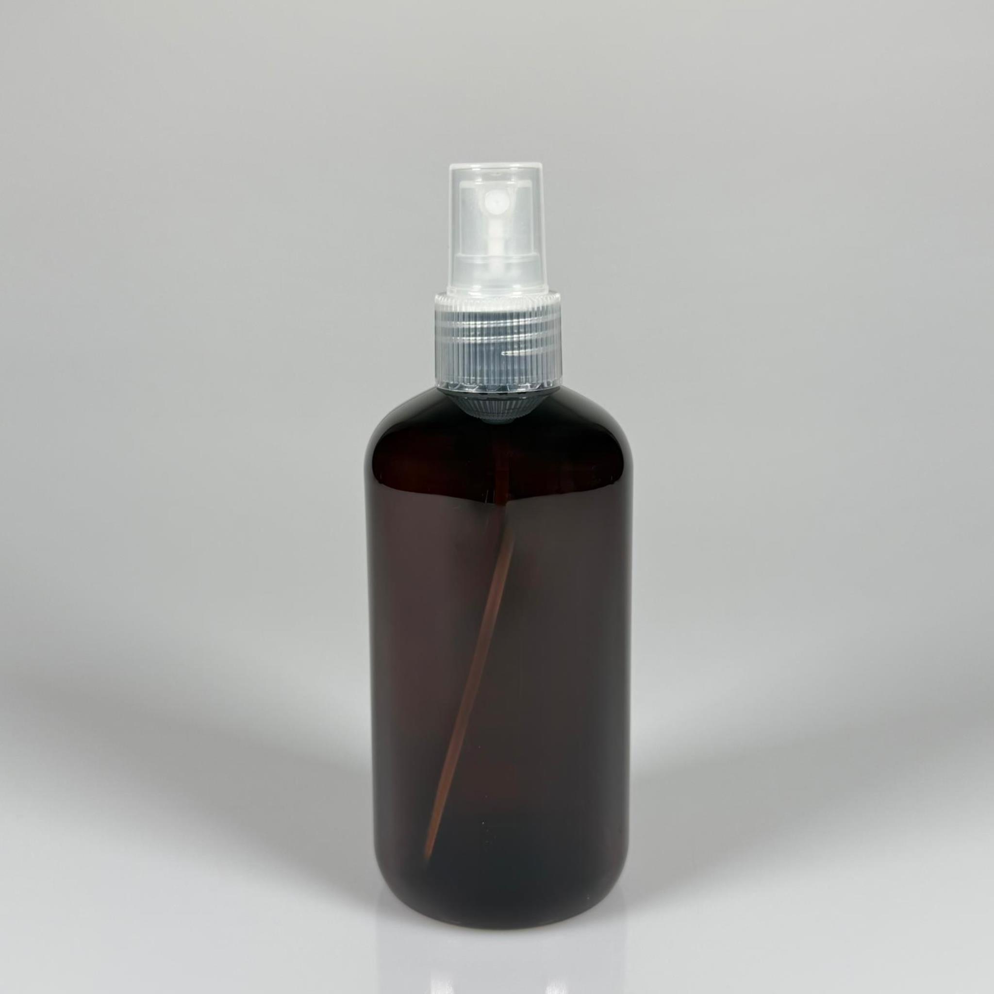 250 CC AMBER ŞİŞE - ŞEFFAF SPREYLİ - 250 ML SPREYLİ PLASTİK ŞİŞE - ZEYNEP MODEL PET ŞİŞE