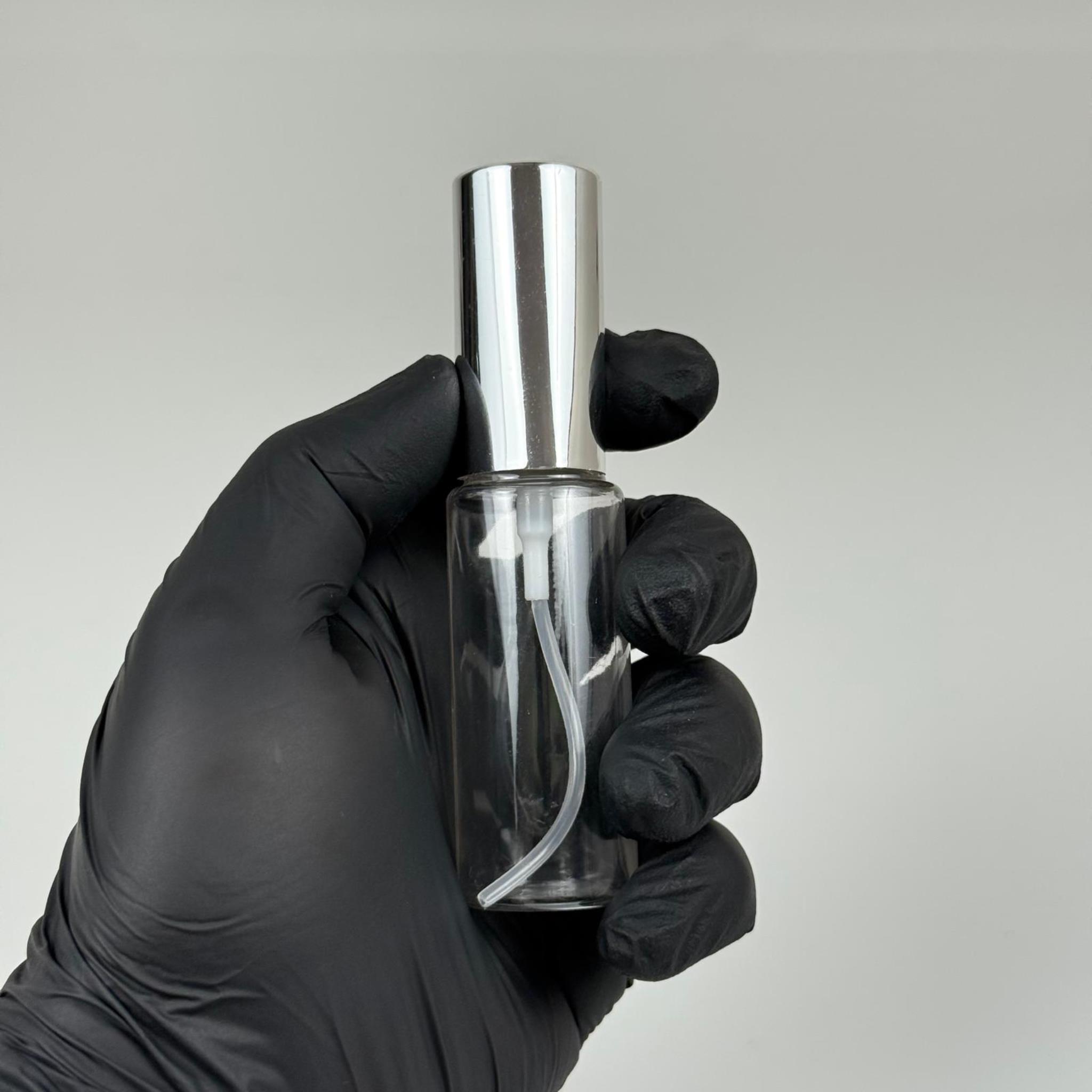 30 ML PET KOLONYA, PARFÜM VB ŞİŞELERİ - METAL ALÜMİNYUM GÜMÜŞ KAPAK + VİDALI SPREY + 30 CC SHOT ŞİŞE SET TAKIM