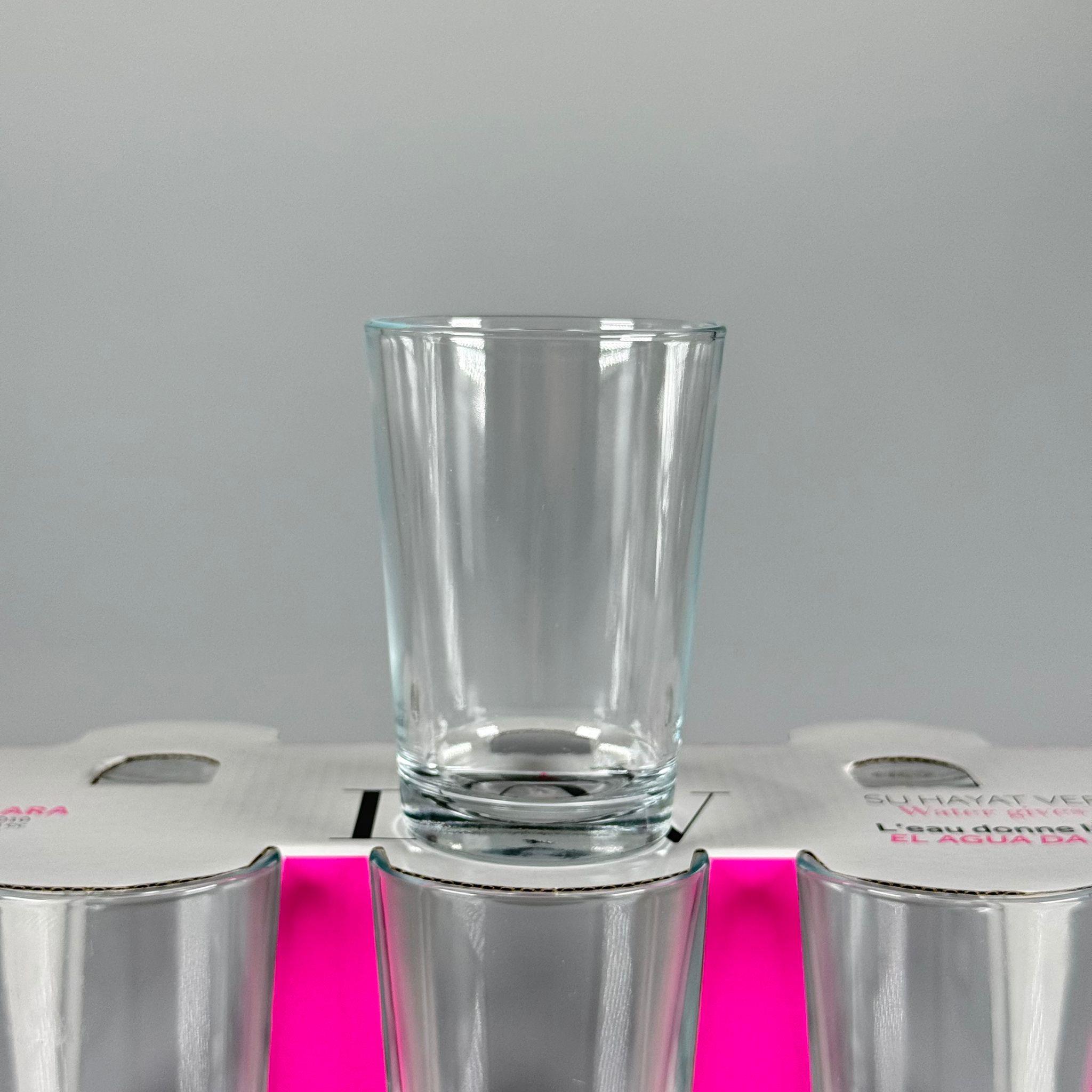 LAV 22010 SADE SU BARDAK -  6'lı SU Bardağı - LARA MODEL SU BARDAK 205 CC