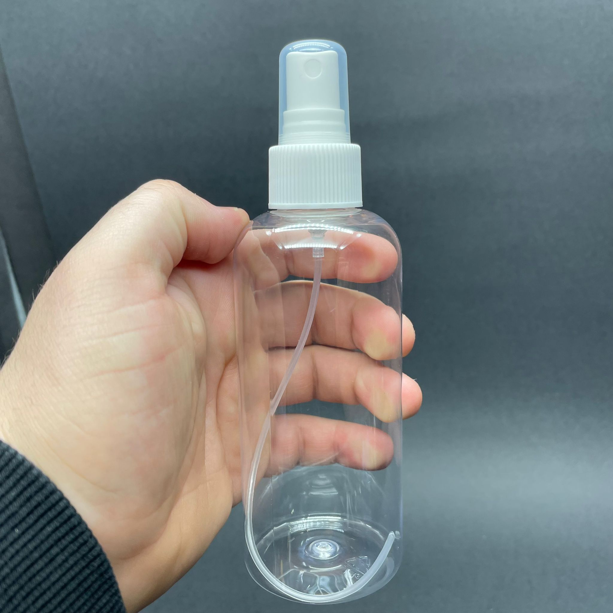 200 CC PET ŞİŞE - BEYAZ SPREYLİ - 200 ML SPREYLİ PLASTİK ŞİŞE