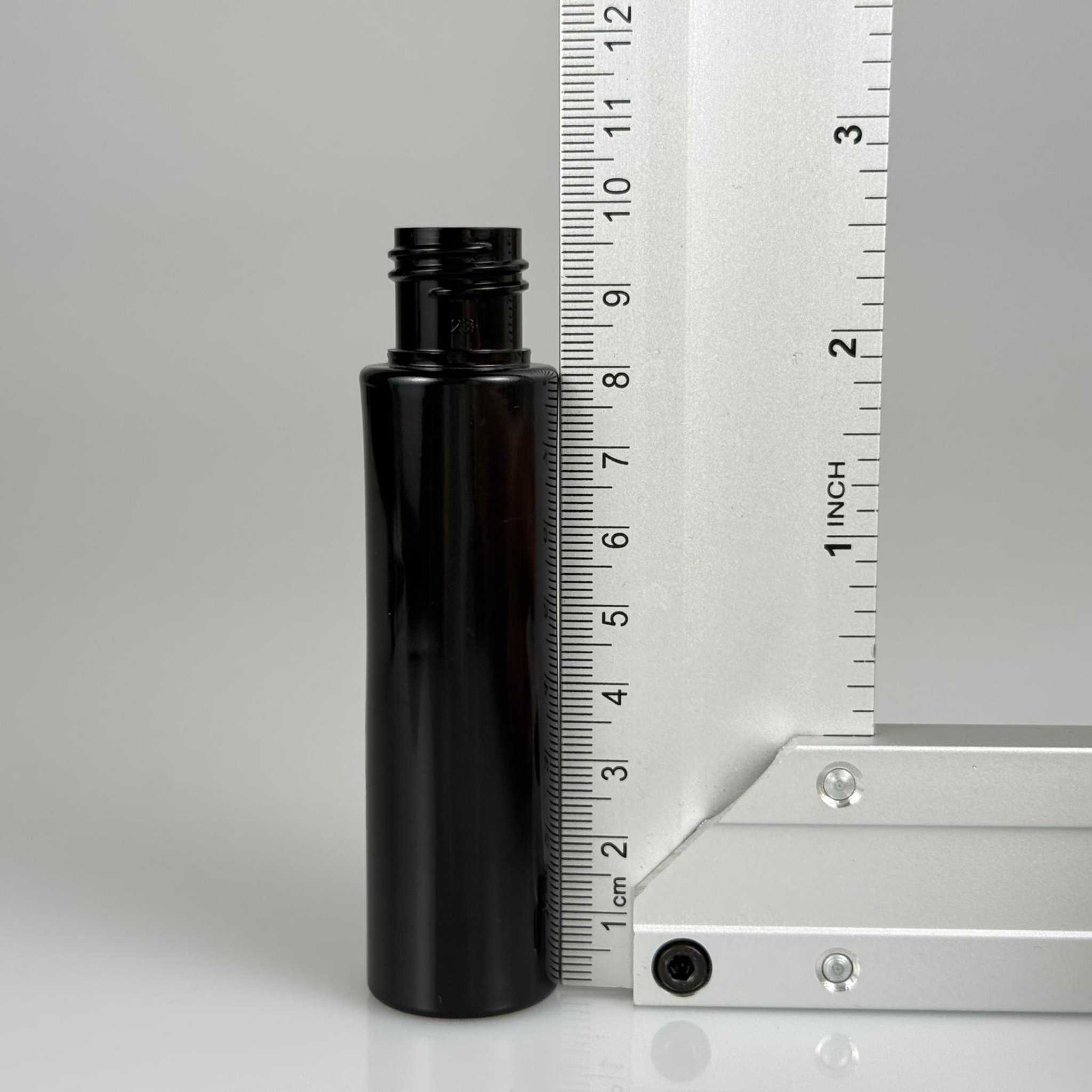 35 CC PET ŞİŞE SİYAH - KAPAKSIZ 18 AĞIZ - 35 ML PLASTİK BUKLET ŞİŞE UZUN