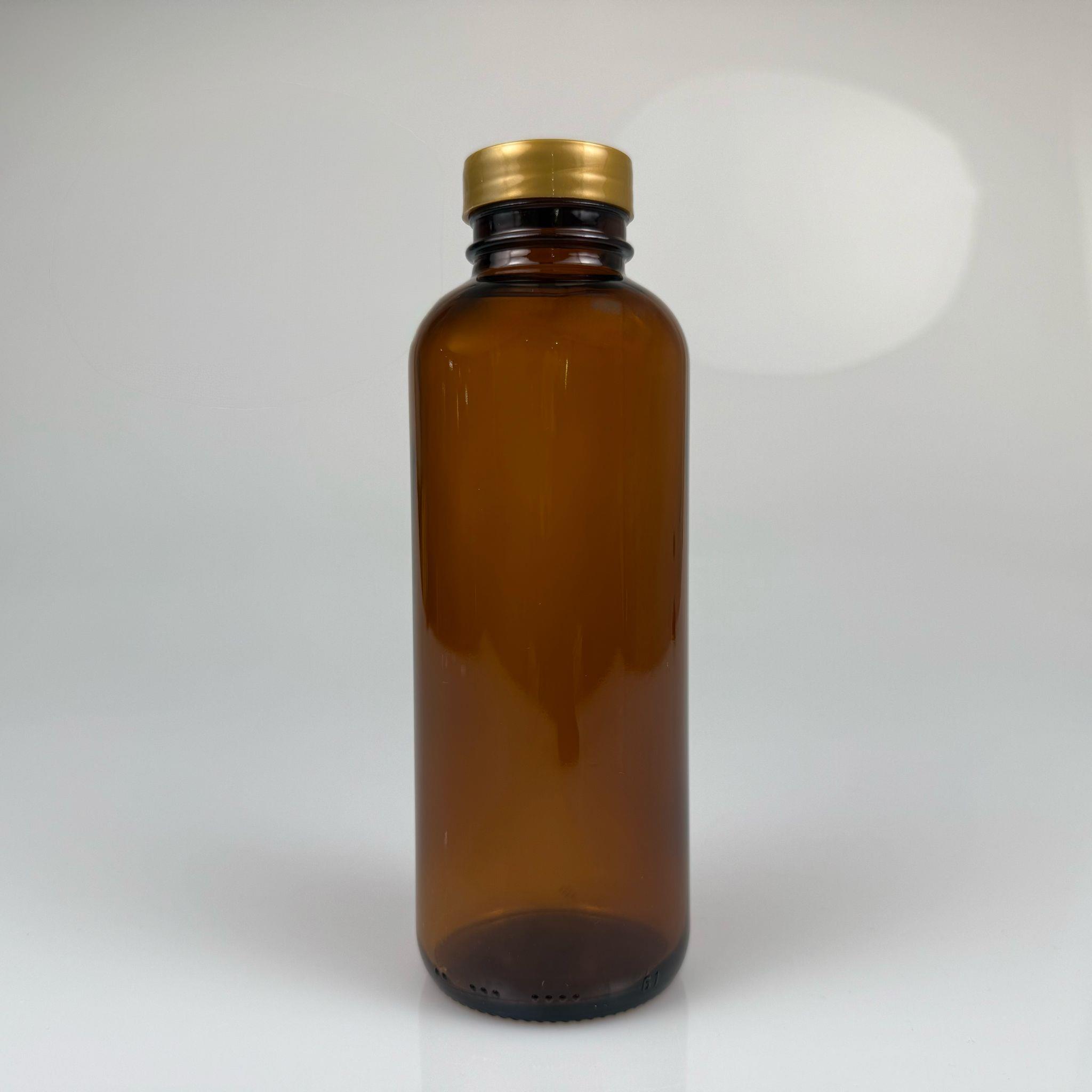 500 CC ENDÜSTRİYEL, KEVITA MODEL GENİŞ AĞIZLI AMBER CAM ŞİŞE - GOLD PLASTİK KAPAKLI - 500 ML CAM KAHVERENGİ ECZA, ZEYTİNYAĞI, ÇEREZ, GRANÜR KAHVE, COLDBREW VB İÇİN ÇOK AMAÇLI CAM ŞİŞELER