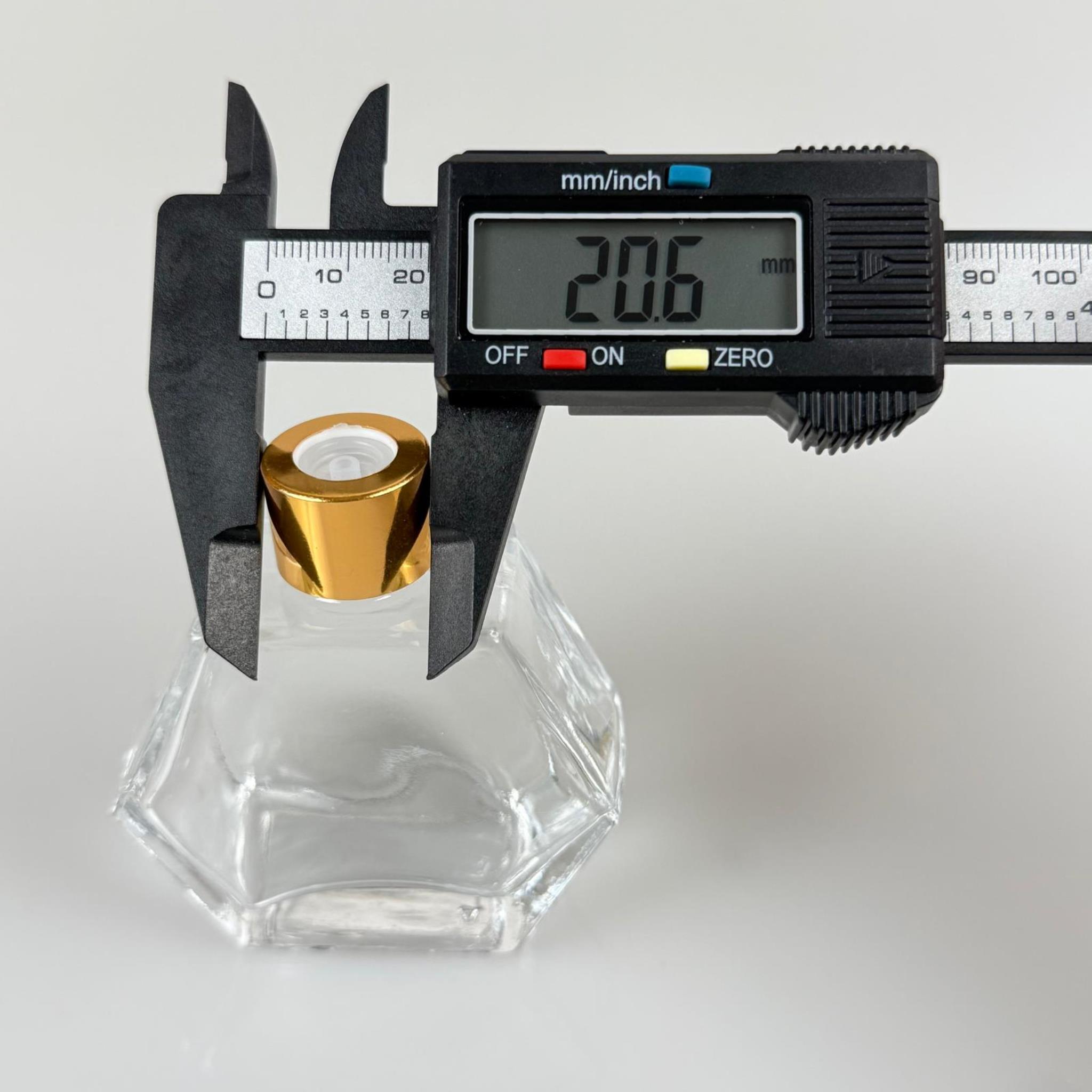 ALTIGEN MODEL CAM KOLONYA ŞİŞESİ + METAL GOLD KAPAK + TIPA - 50 ML - HEDİYELİK KOLONYA ŞİŞELERİ
