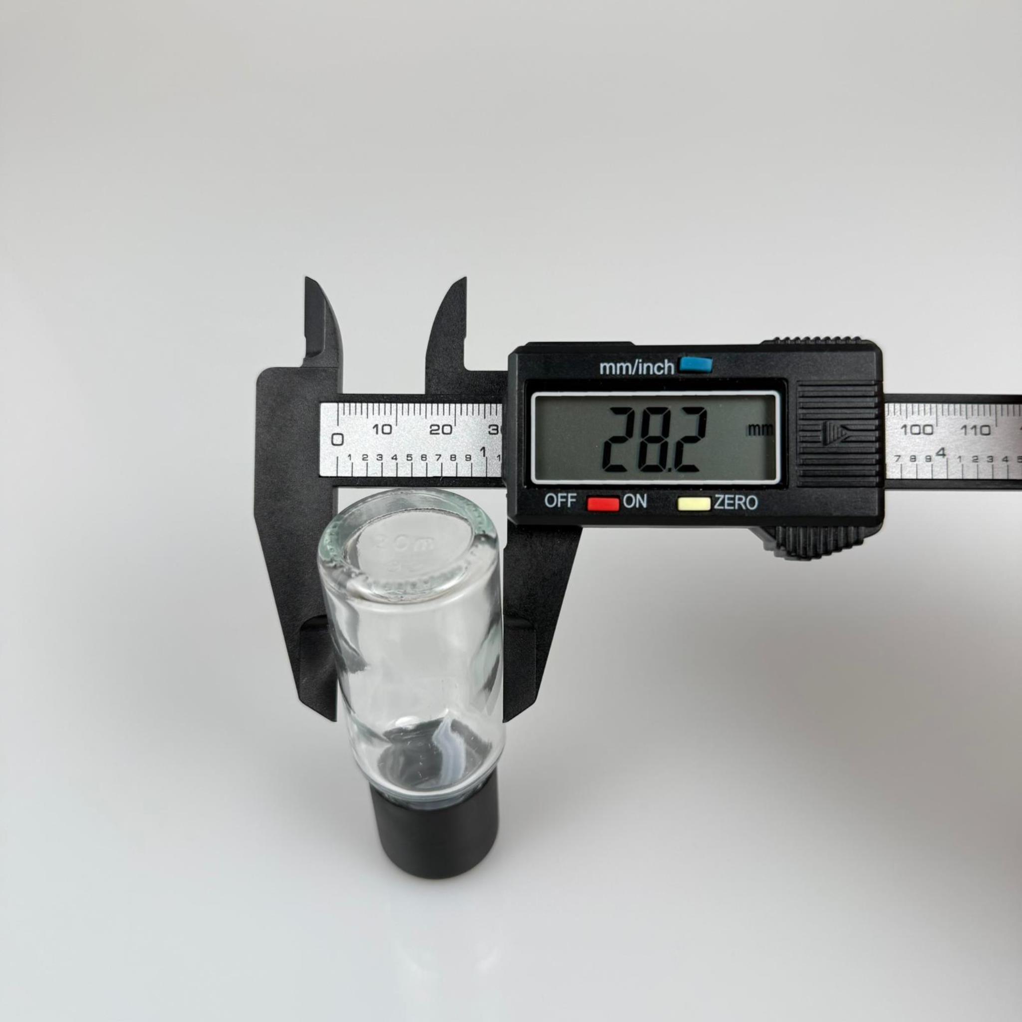 20 CC ŞEFFAF CAM ŞİŞE + İÇTEN DAMLALIKLI ÇOCUK KİLİTLİ SİYAH KAPAK - SAYDAM 20 ML KİLİT KAPAKLI DAMLATMALI ŞİŞE