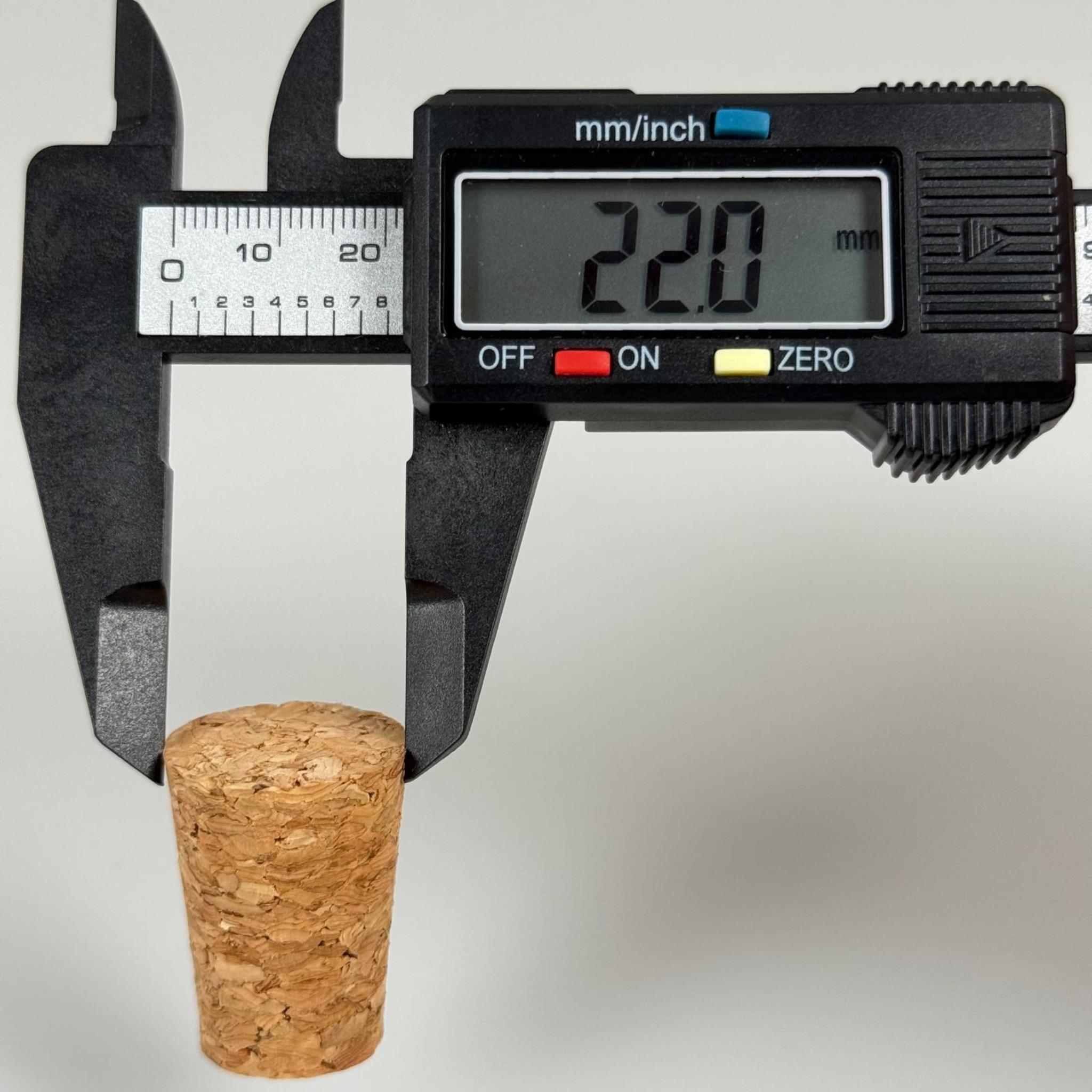 SODA-GAZOZ ŞİŞELERİNE UYUMLU MANTAR TIPA 17x22x30 MM - AVŞAR ŞİŞESİ İÇİN MANTAR TIPA
