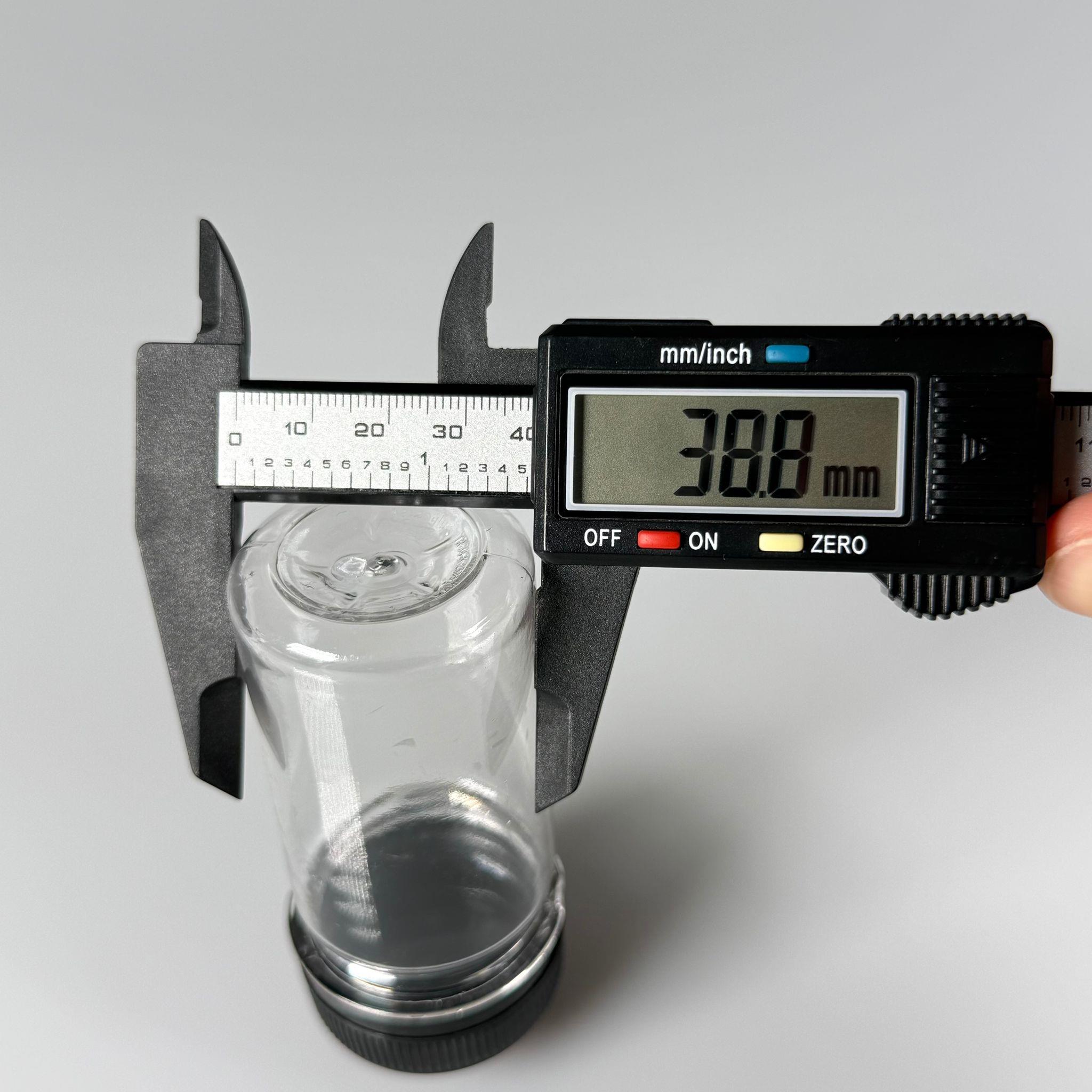 60 CC SİLİNDİR PET ŞİŞE (15,6 GR) - 38 MM GENİŞ AĞIZLI KİLİTLİ SİYAH KAPAKLI - 60 ML PLASTİK NUMUNE BOŞ ŞİŞELER