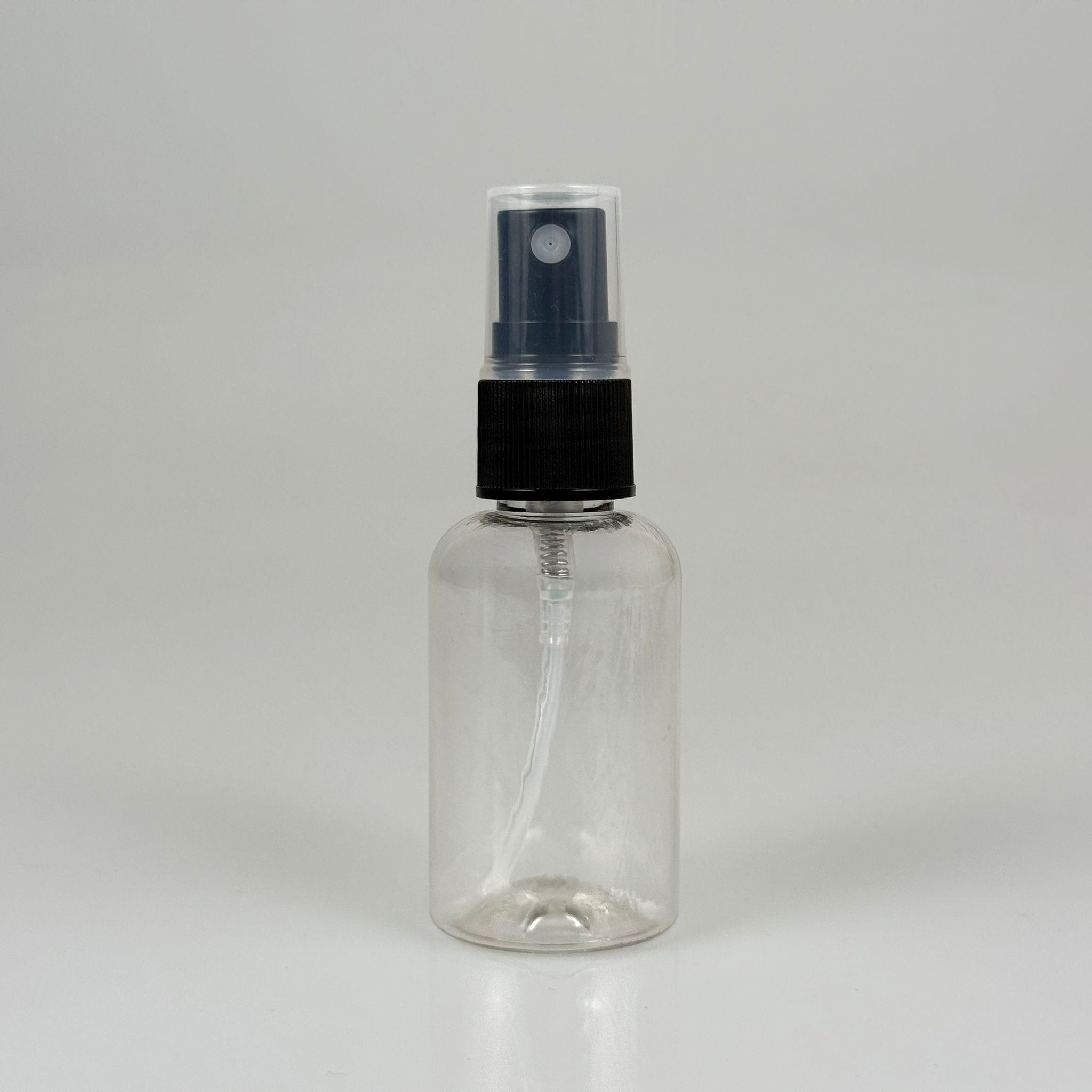 40 CC TOMBUL MODEL PLASTİK ŞİŞE - SİYAH SPREYLİ - 40 ML SPREYLİ PET ŞİŞE